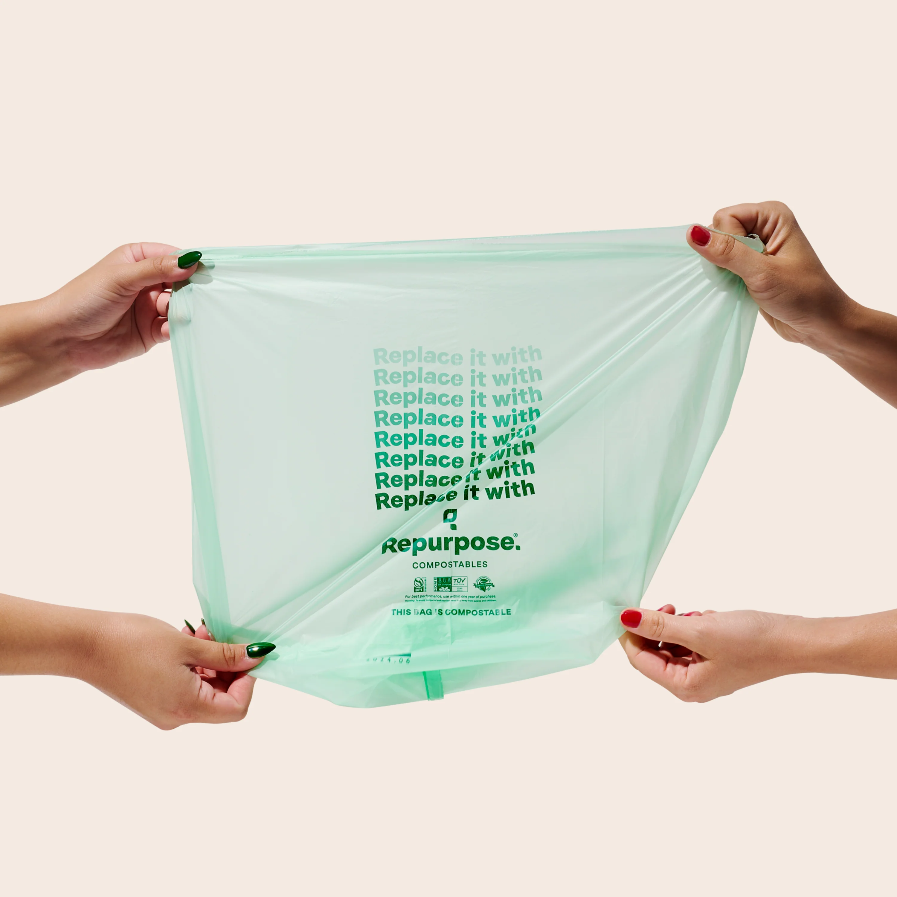Compostable Small Bin Bags, Lavender Scented - Image 8
