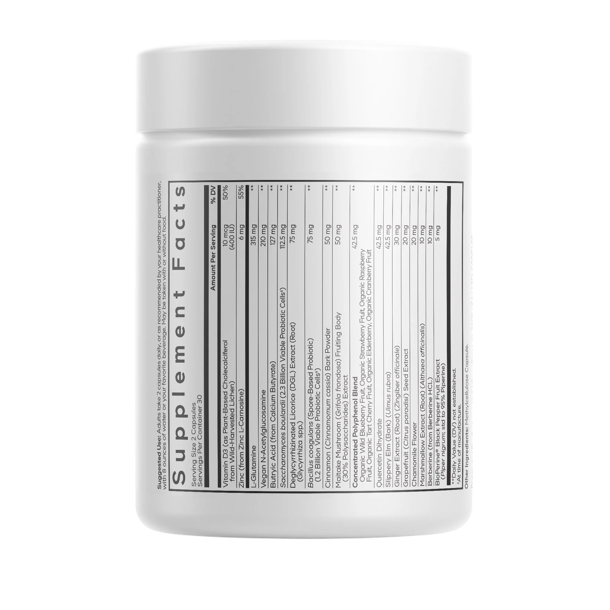 Leaky Gut Formula Capsules - Prebiotic, Probiotic, and Postbiotic - Image 10