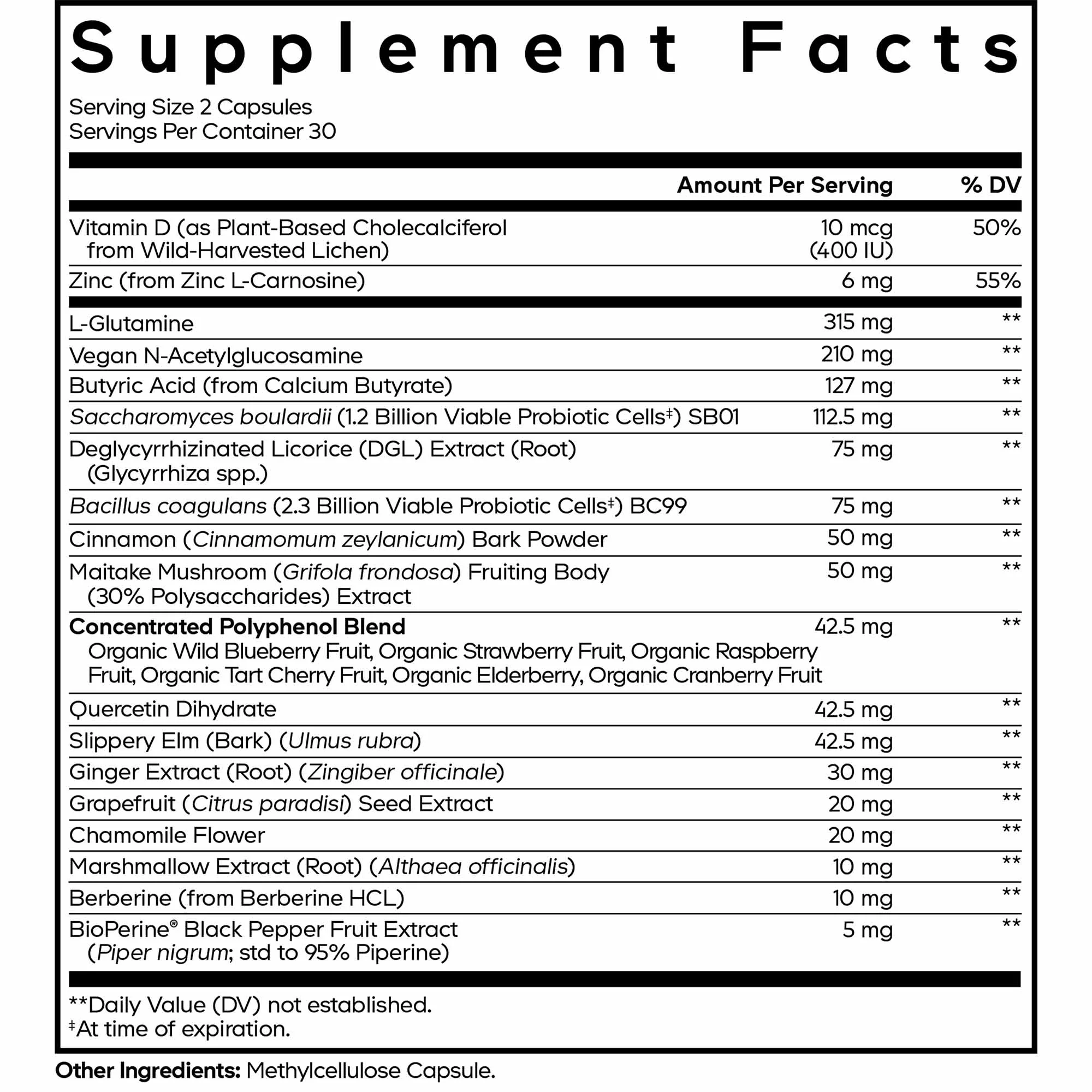 Leaky Gut Formula Capsules - Prebiotic, Probiotic, and Postbiotic - Image 12