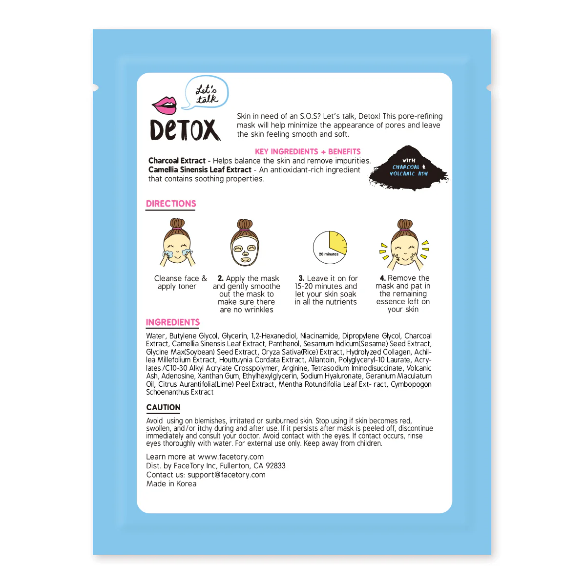 Let's Talk Detox PURIFYING Mask - Image 3