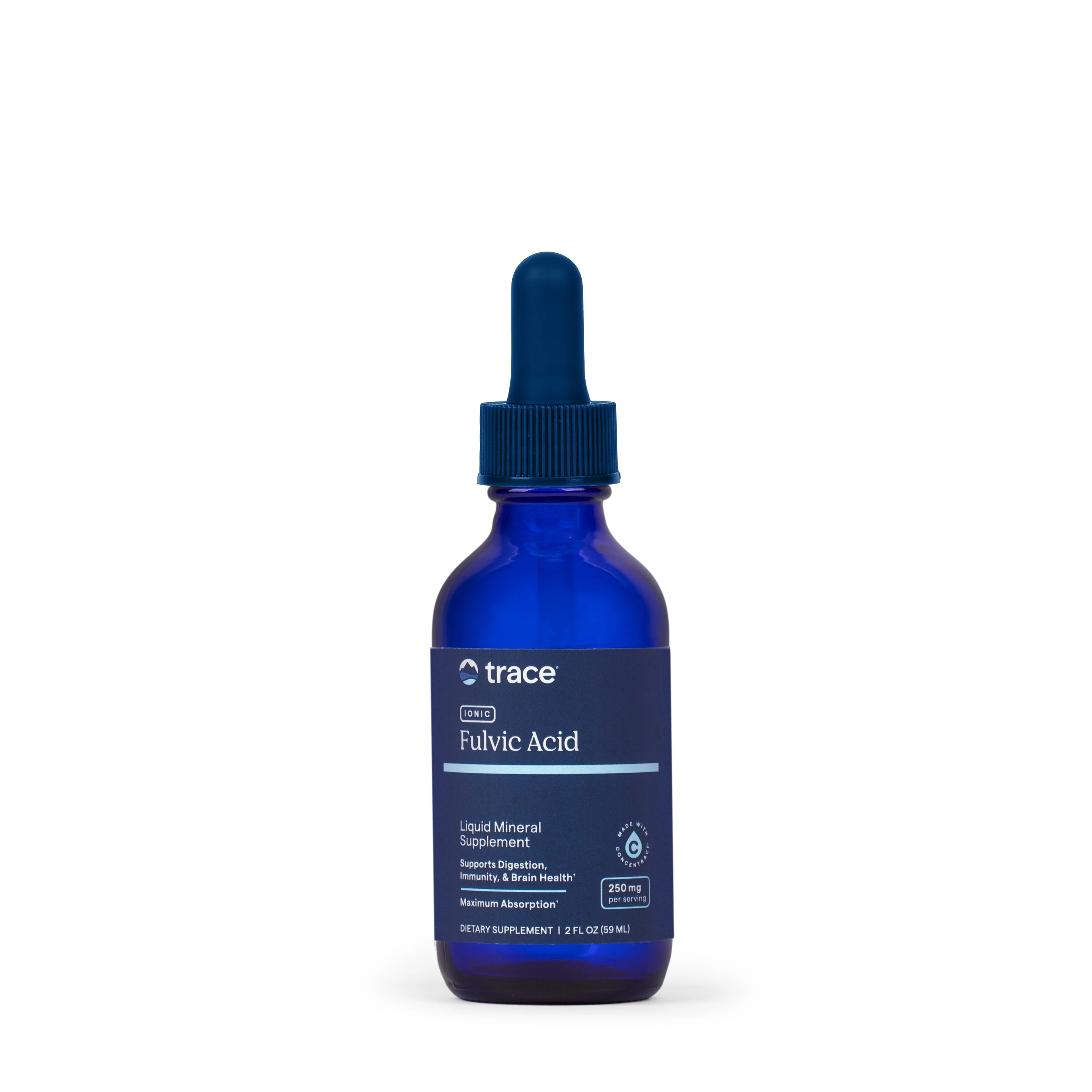 Liquid Ionic Fulvic Acid with ConcenTraceĀ®, 250 mg