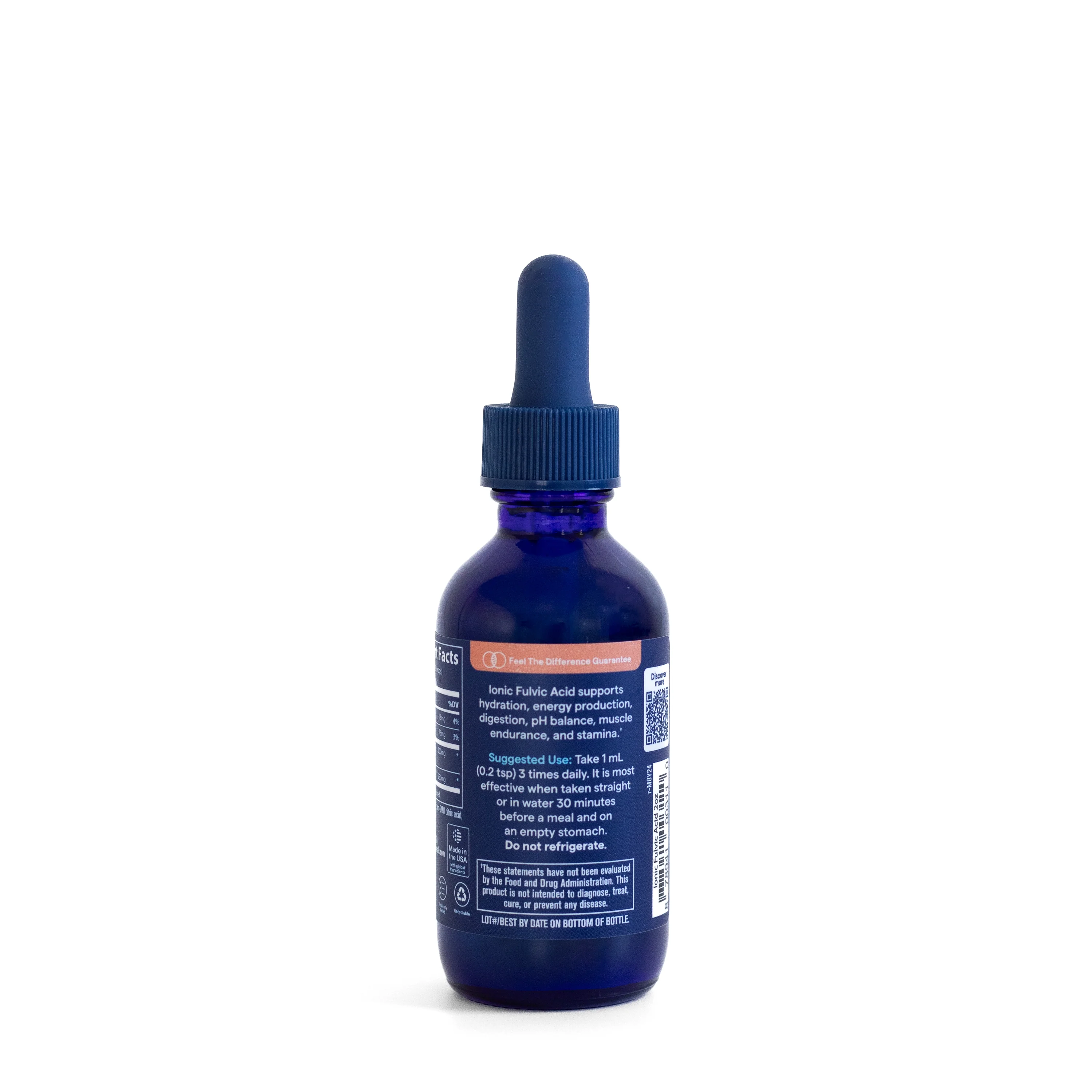 Liquid Ionic Fulvic Acid with ConcenTraceĀ®, 250 mg - Image 2