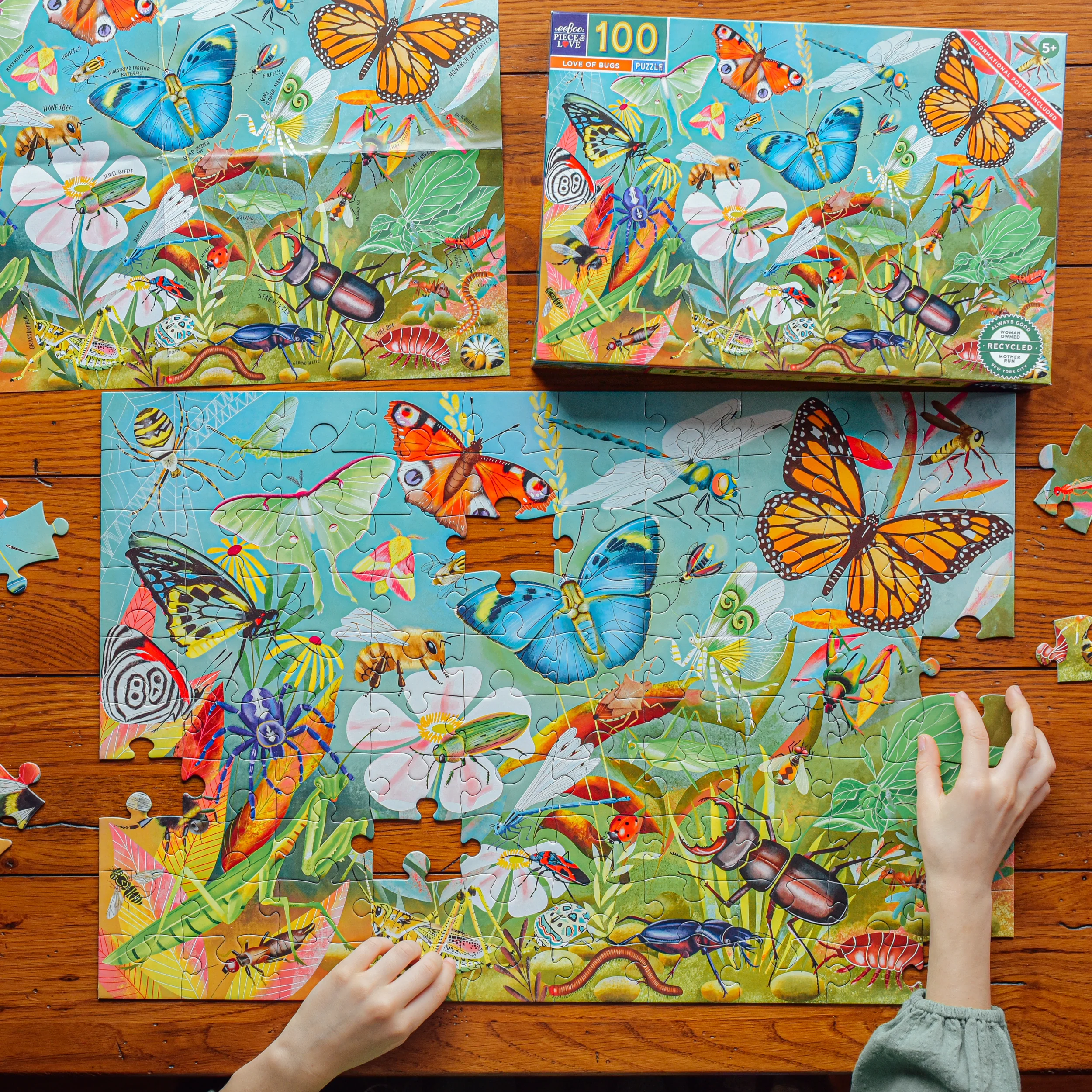 Love of Bugs 100 Piece Puzzle - Image 4