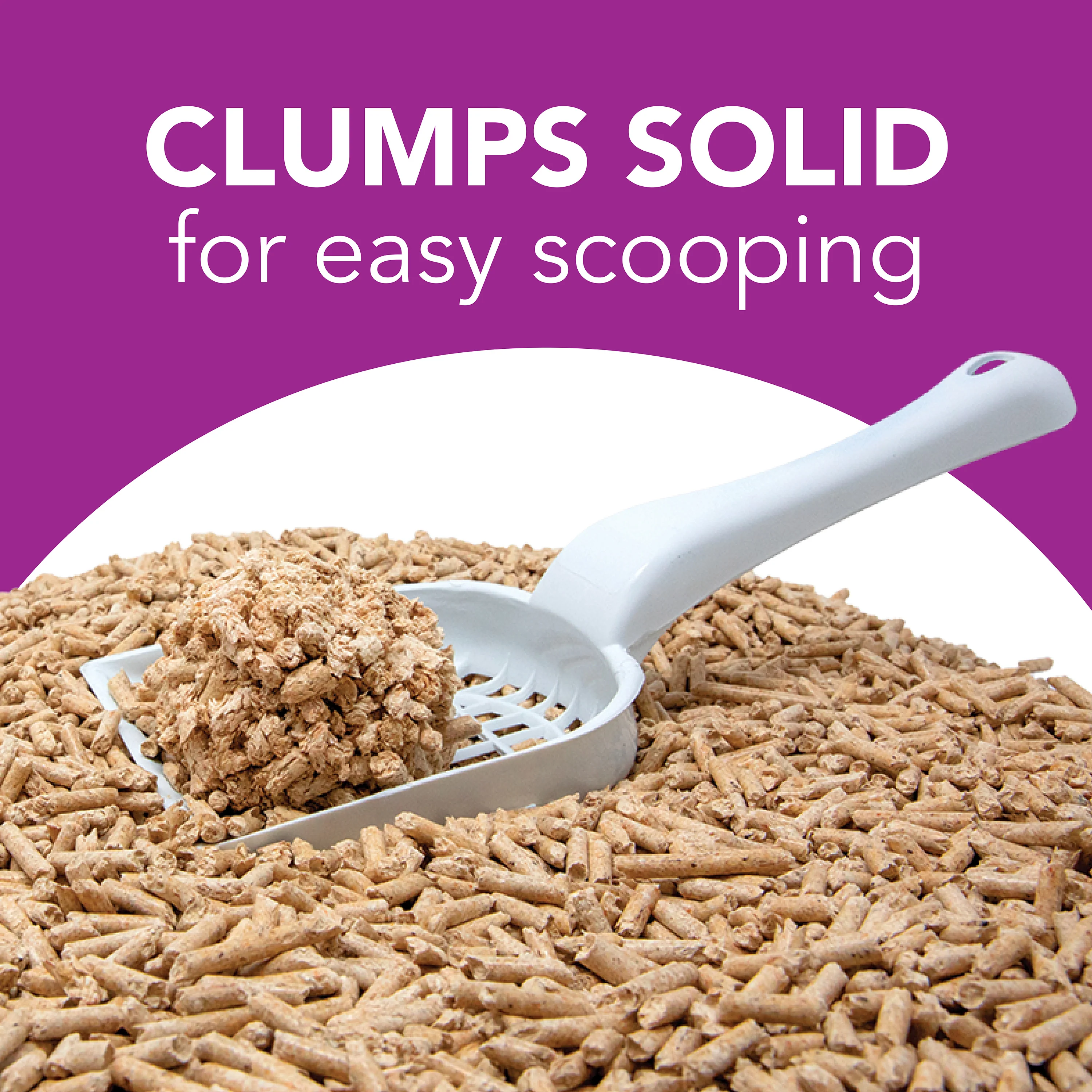 Low Tracking Clumping Wood Cat Litter - Image 2