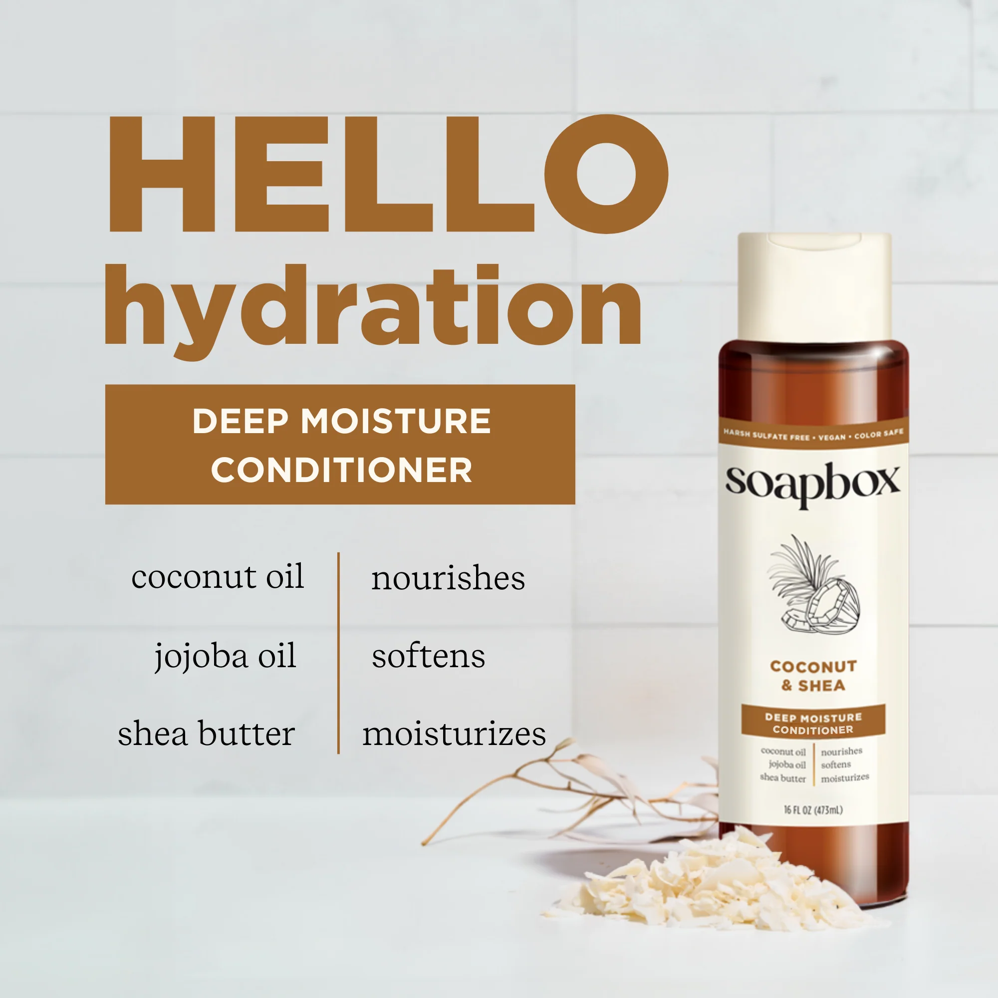 Coconut & Shea Deep Moisture Conditioner - Image 3
