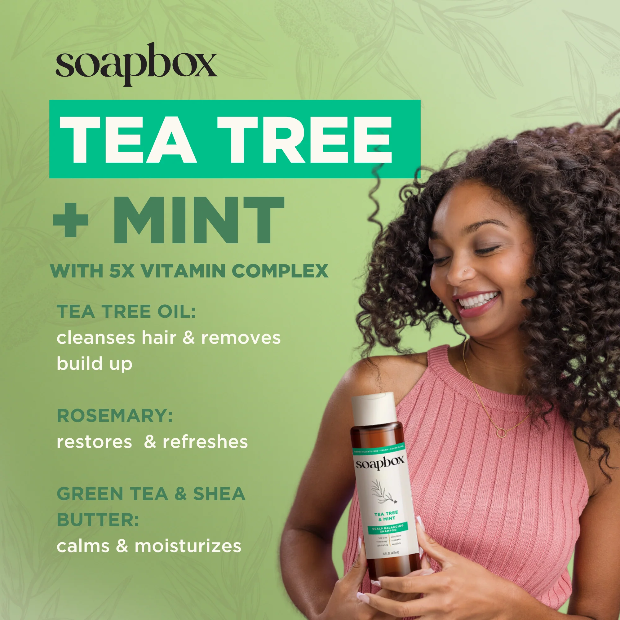 Tea Tree & Mint Scalp Balancing Conditioner - Image 5