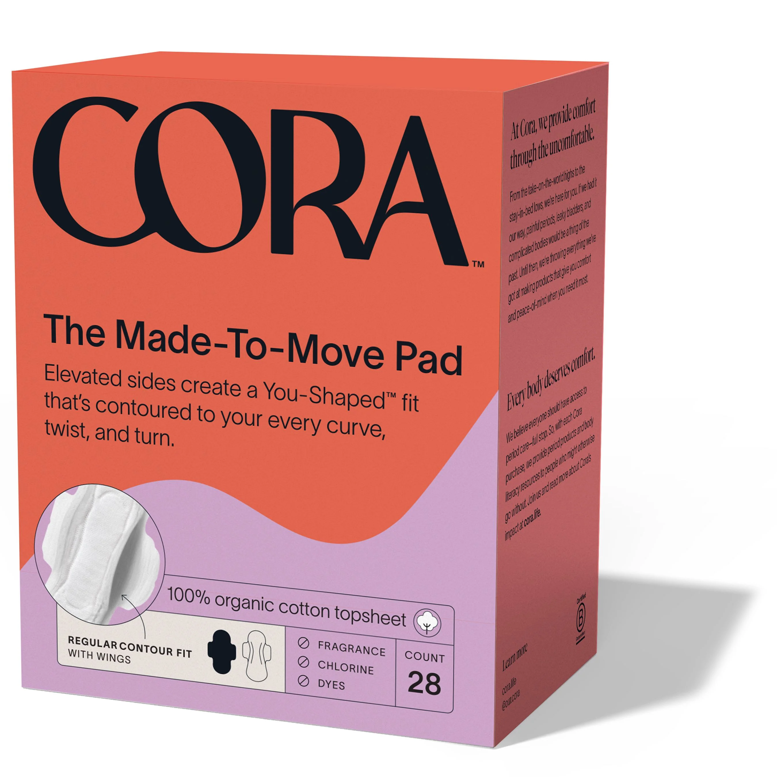 Made-to-Move Period Pad with Wings – Ultra Thin Organic Cotton - Image 10