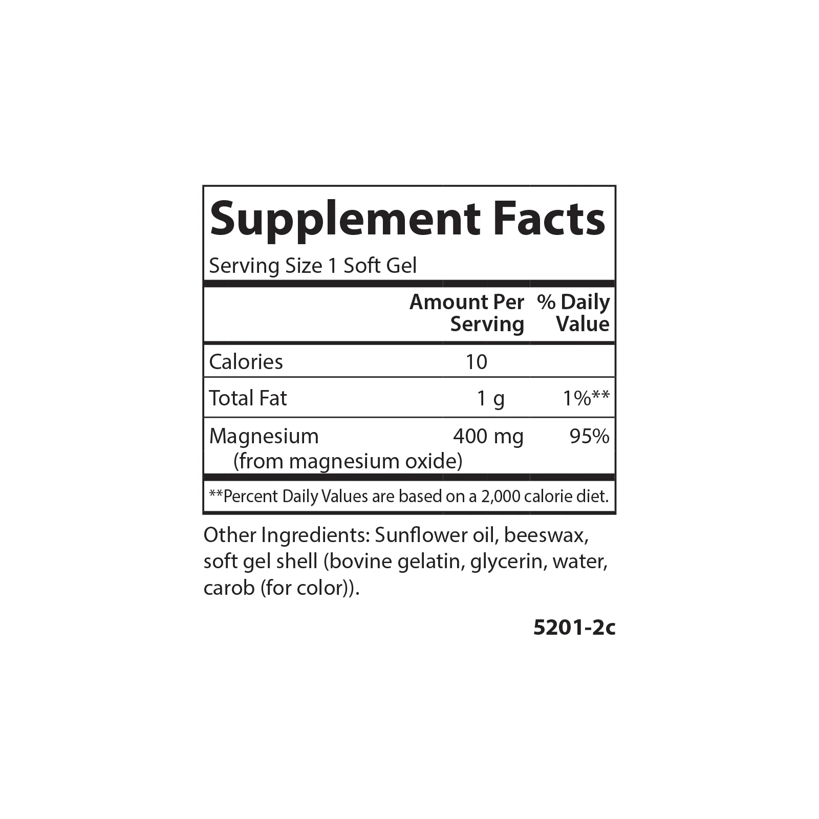 Magnesium Gels - 400 mg - Image 5