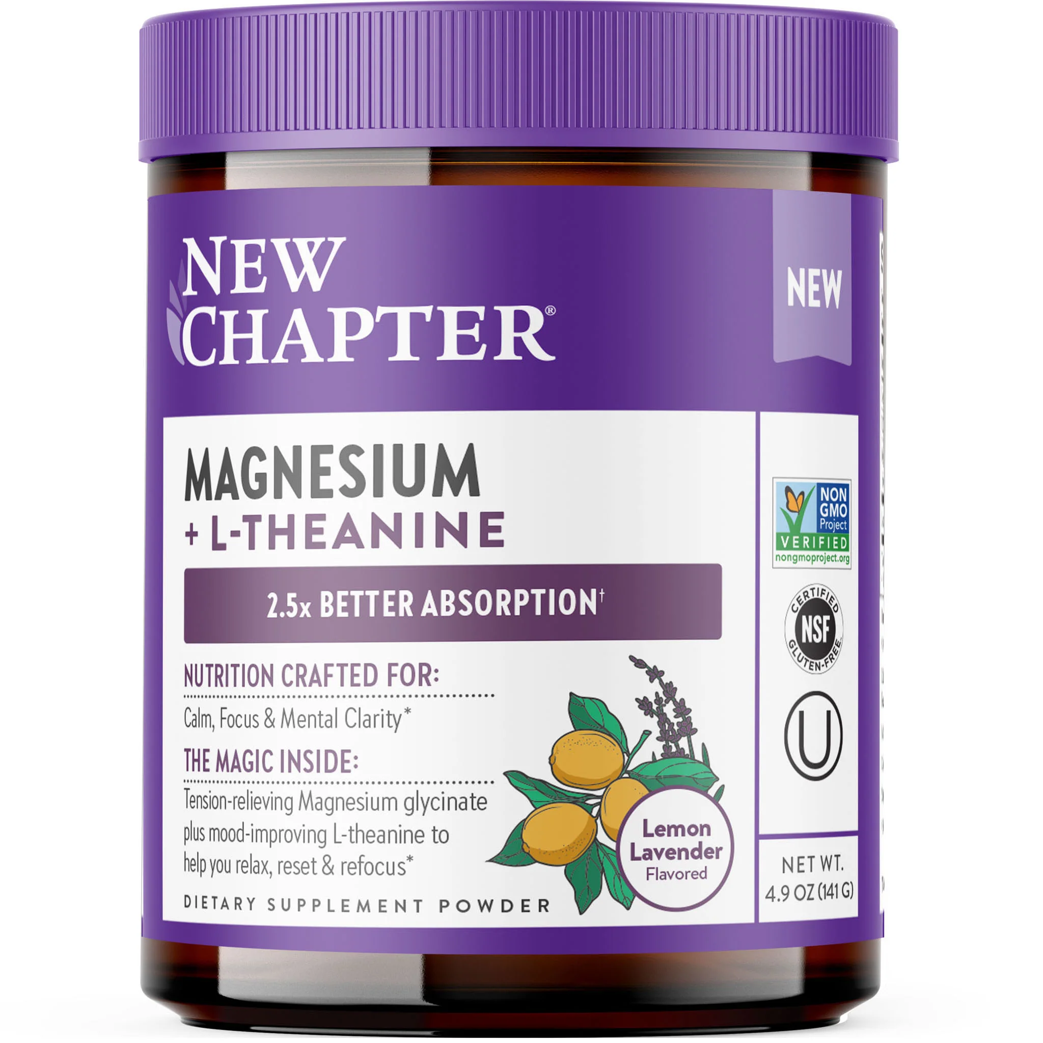 Magnesium + L-Theanine Powder