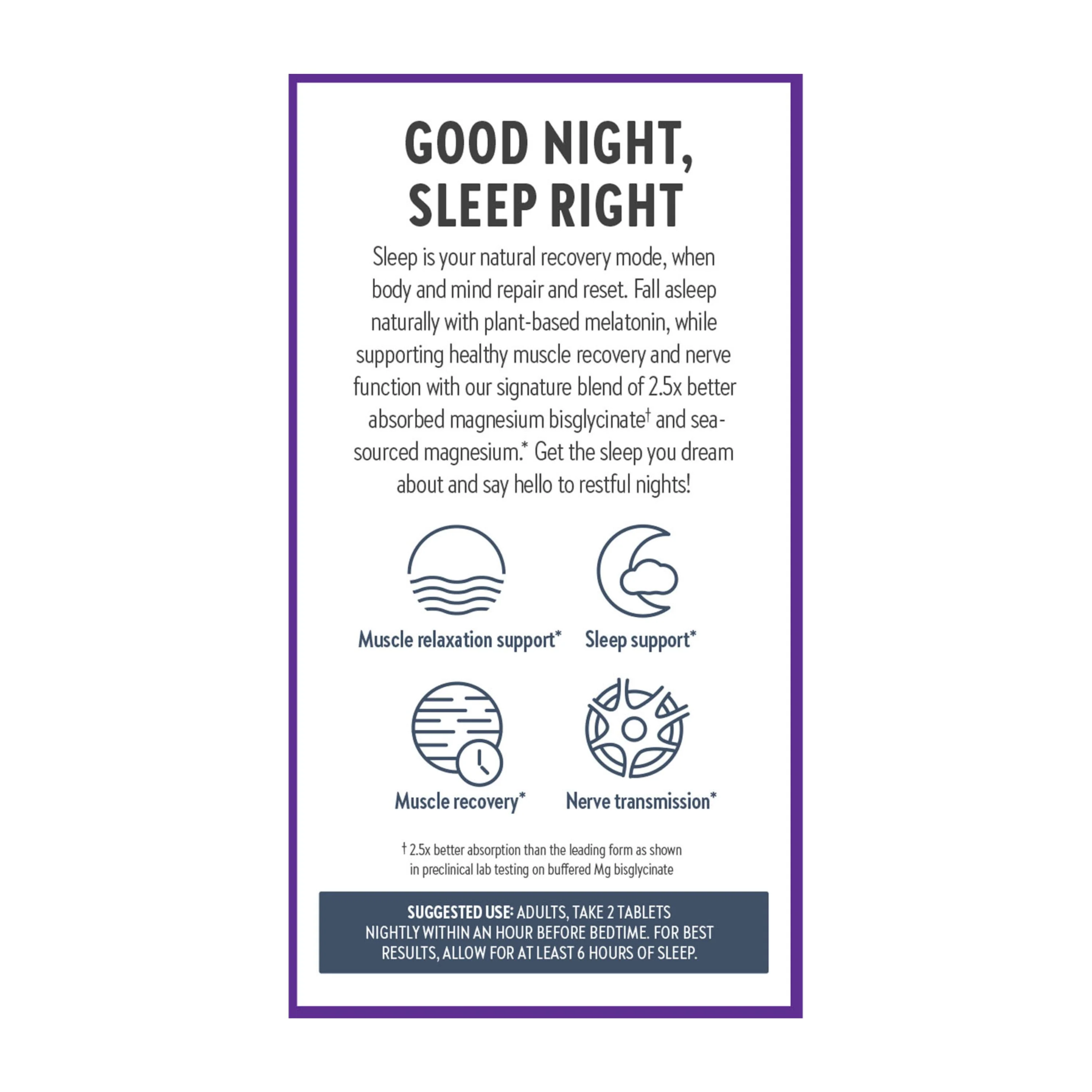 Magnesium + Melatonin - Image 3