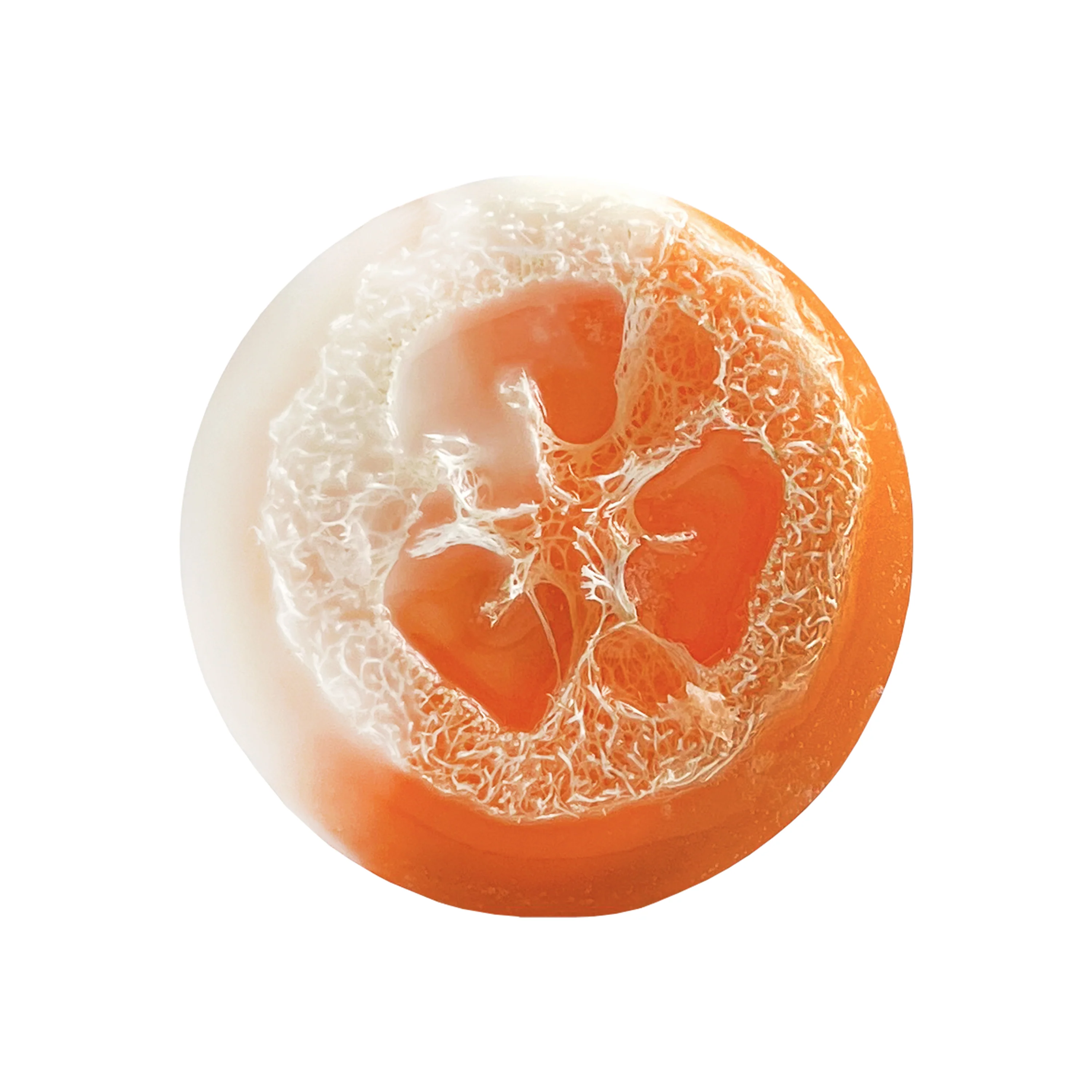 Mango Coconut Sorbet Exfoliating Loofah Bar Soap - Image 2