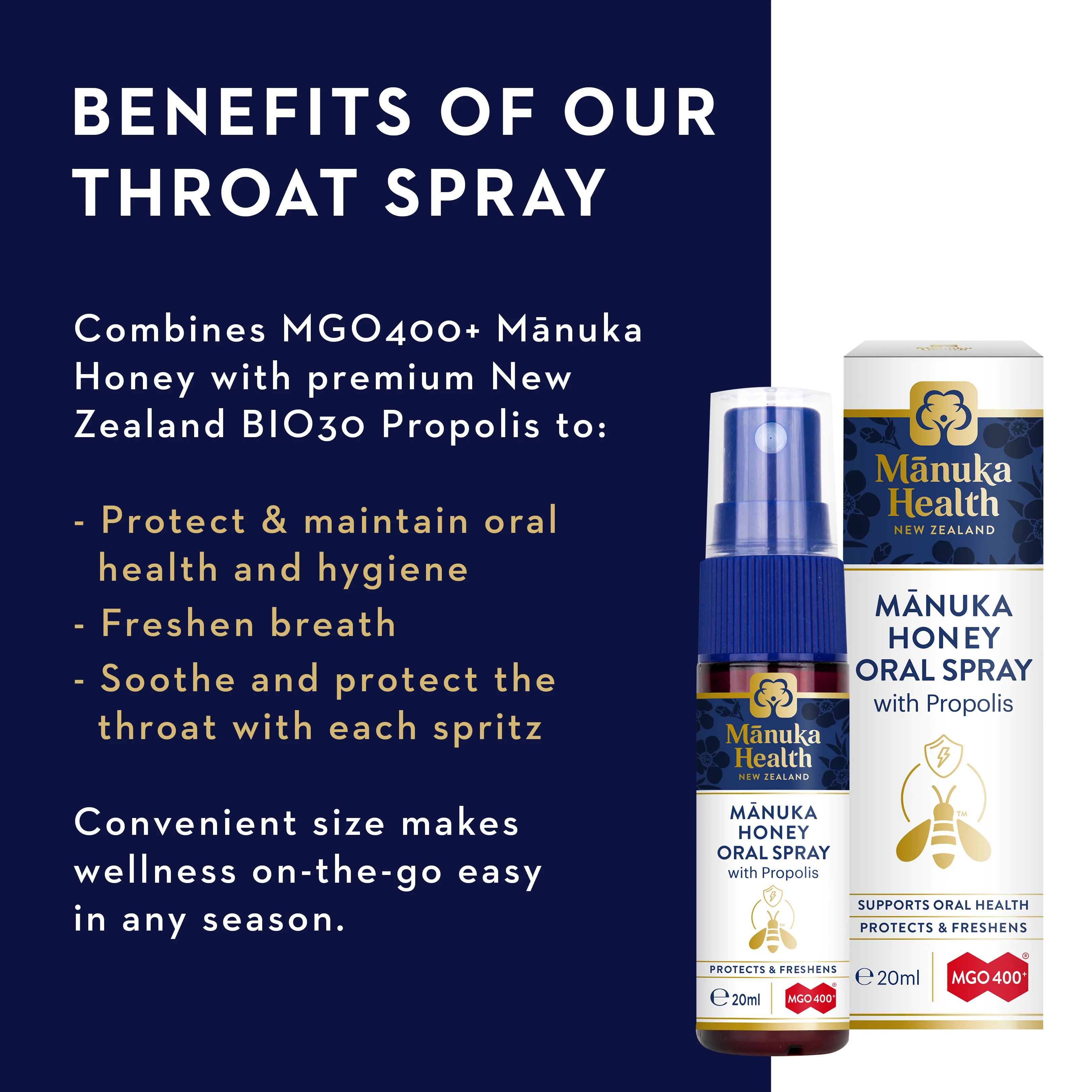 Manuka Honey and Propolis Throat Spray - Image 6