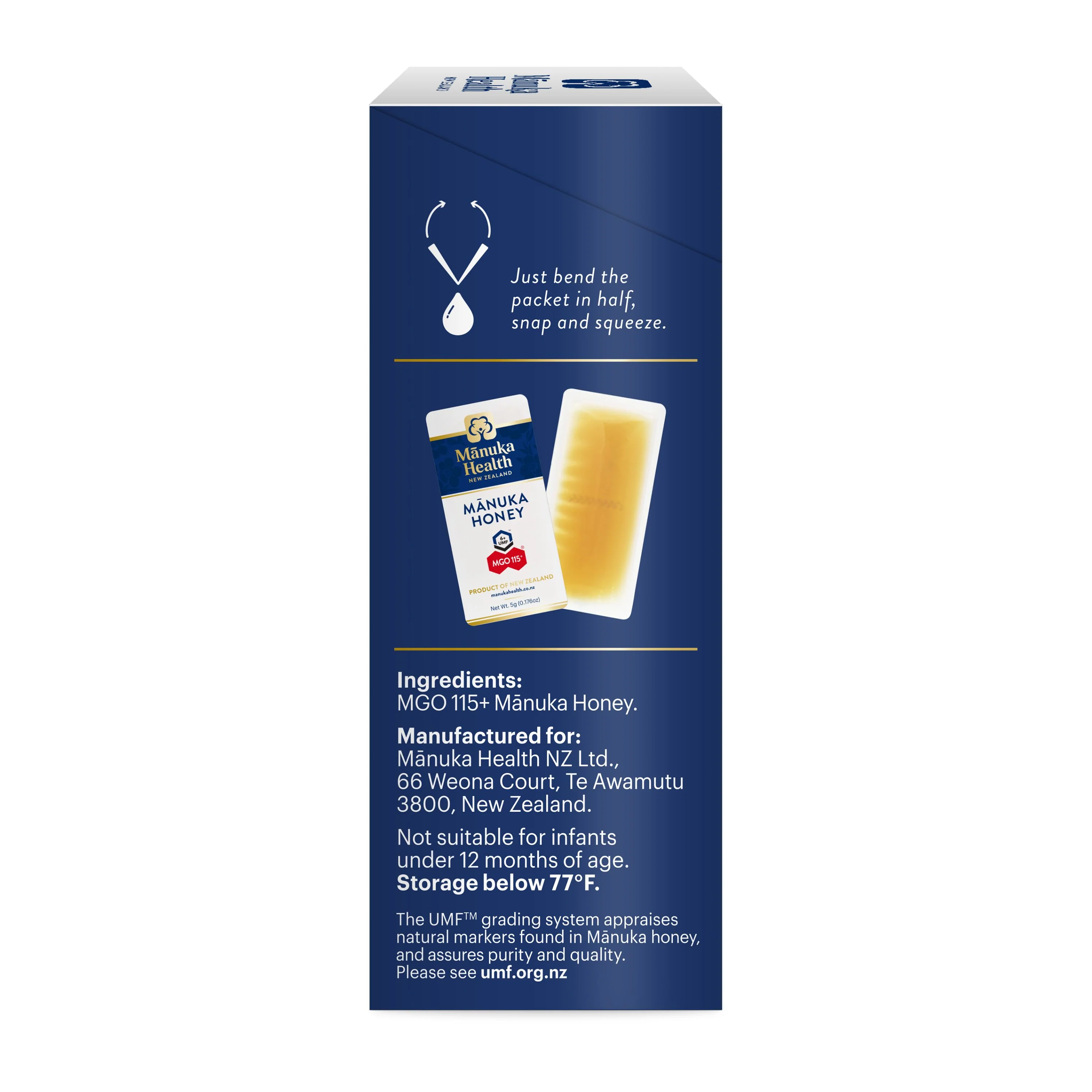 Manuka Honey MGO 115+ On-the-Go Packets - Image 4