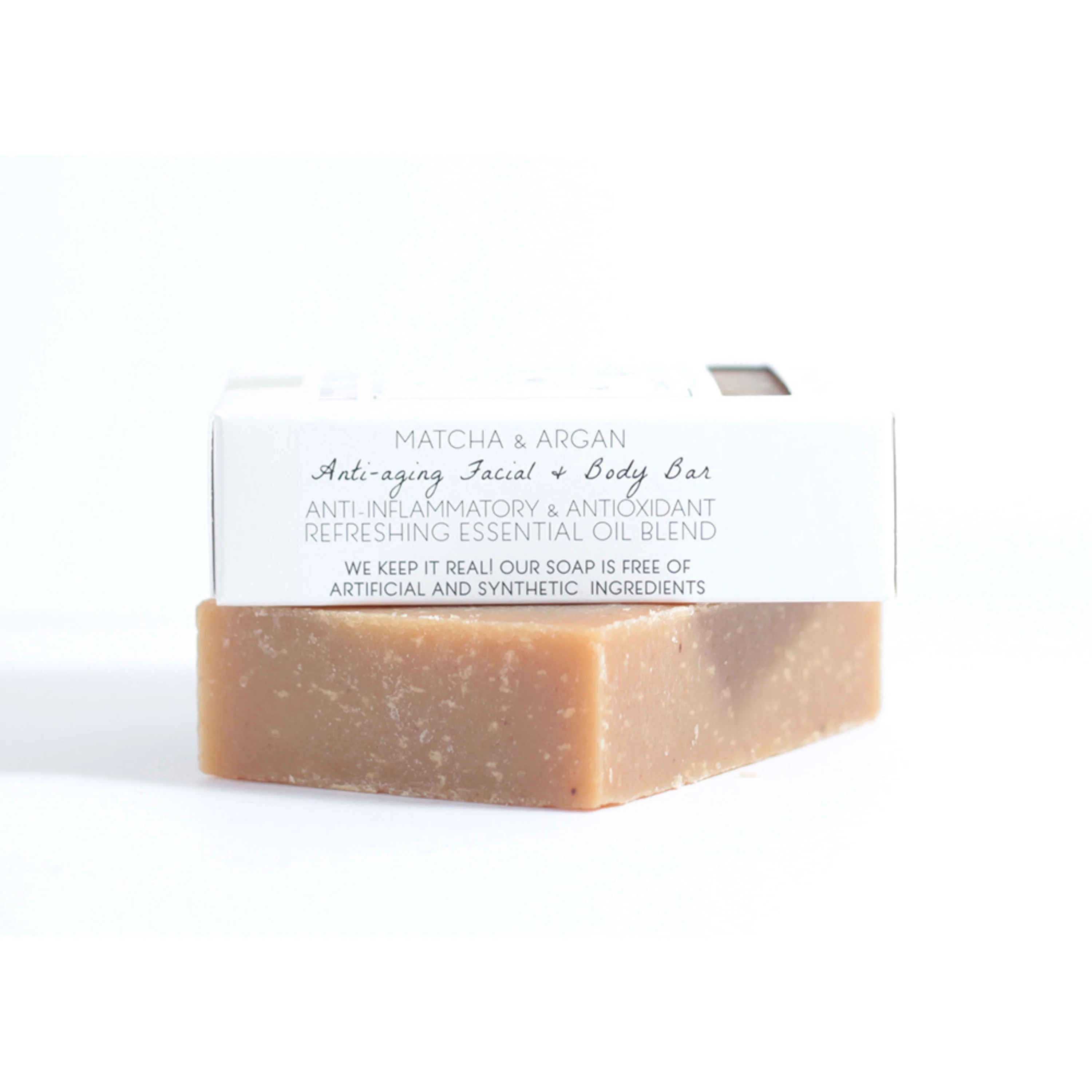 Matcha & Argan Facial & Body Cleansing Bar - Image 7