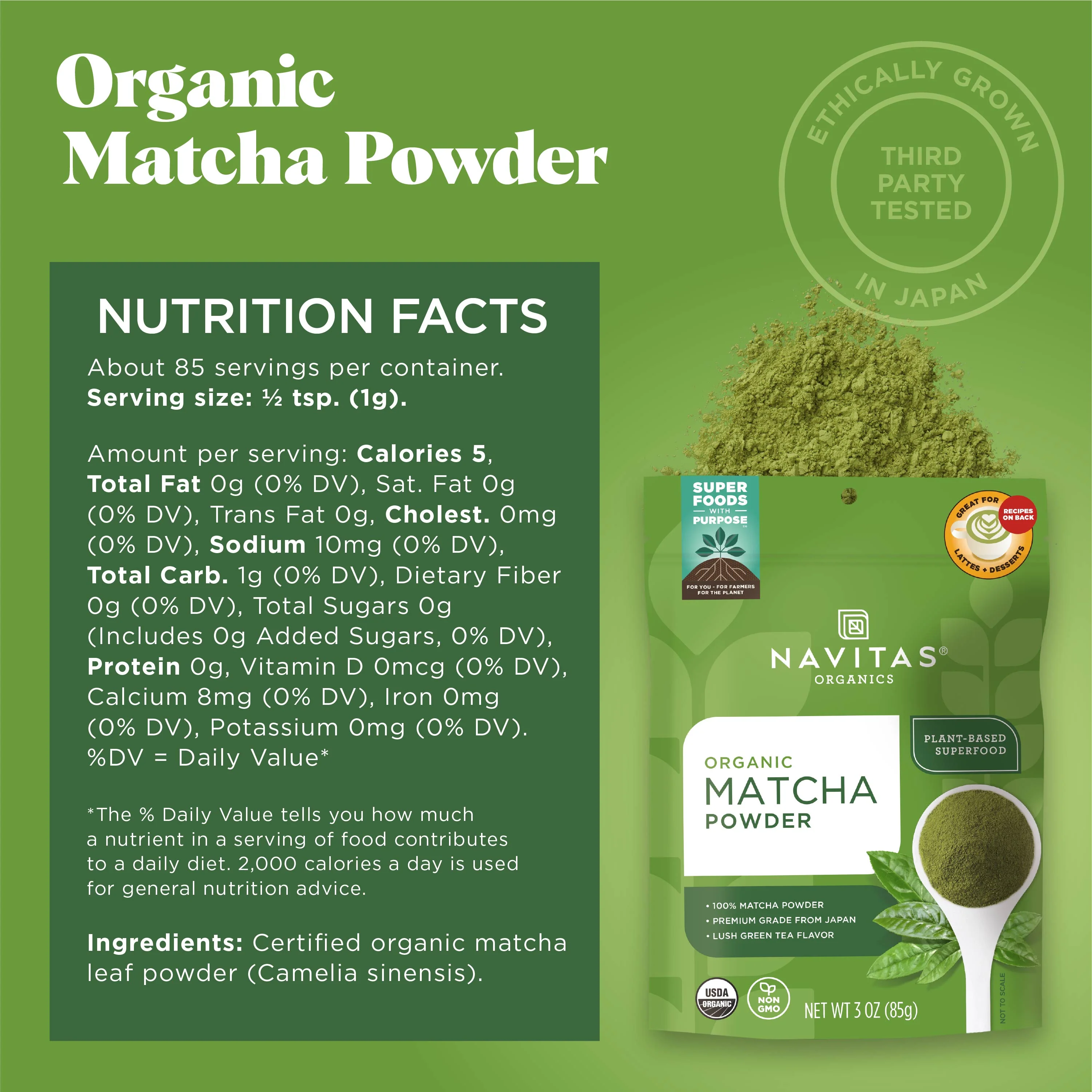 Organic Matcha Powder - Image 2
