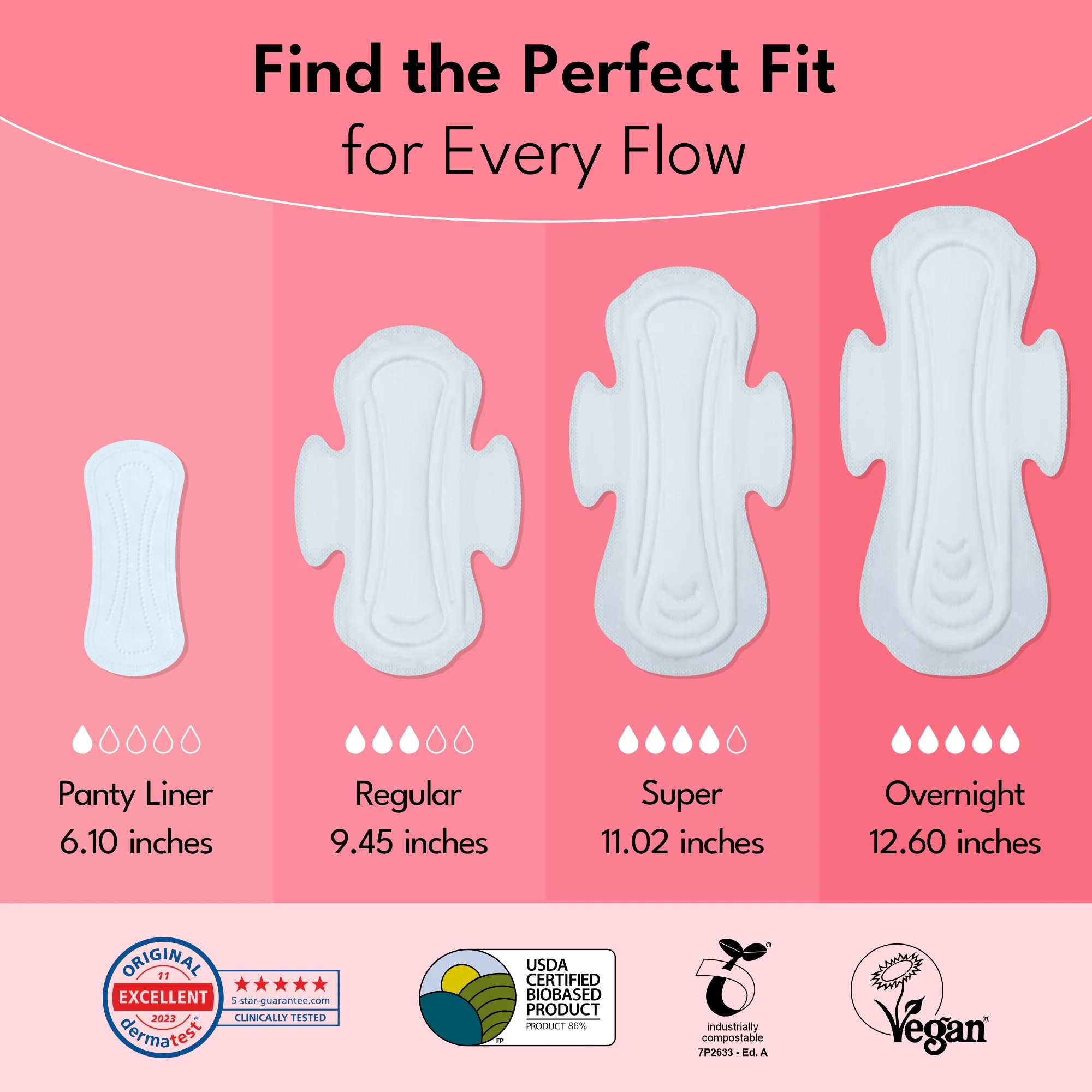 Maxi Pads, With Wings - Image 28