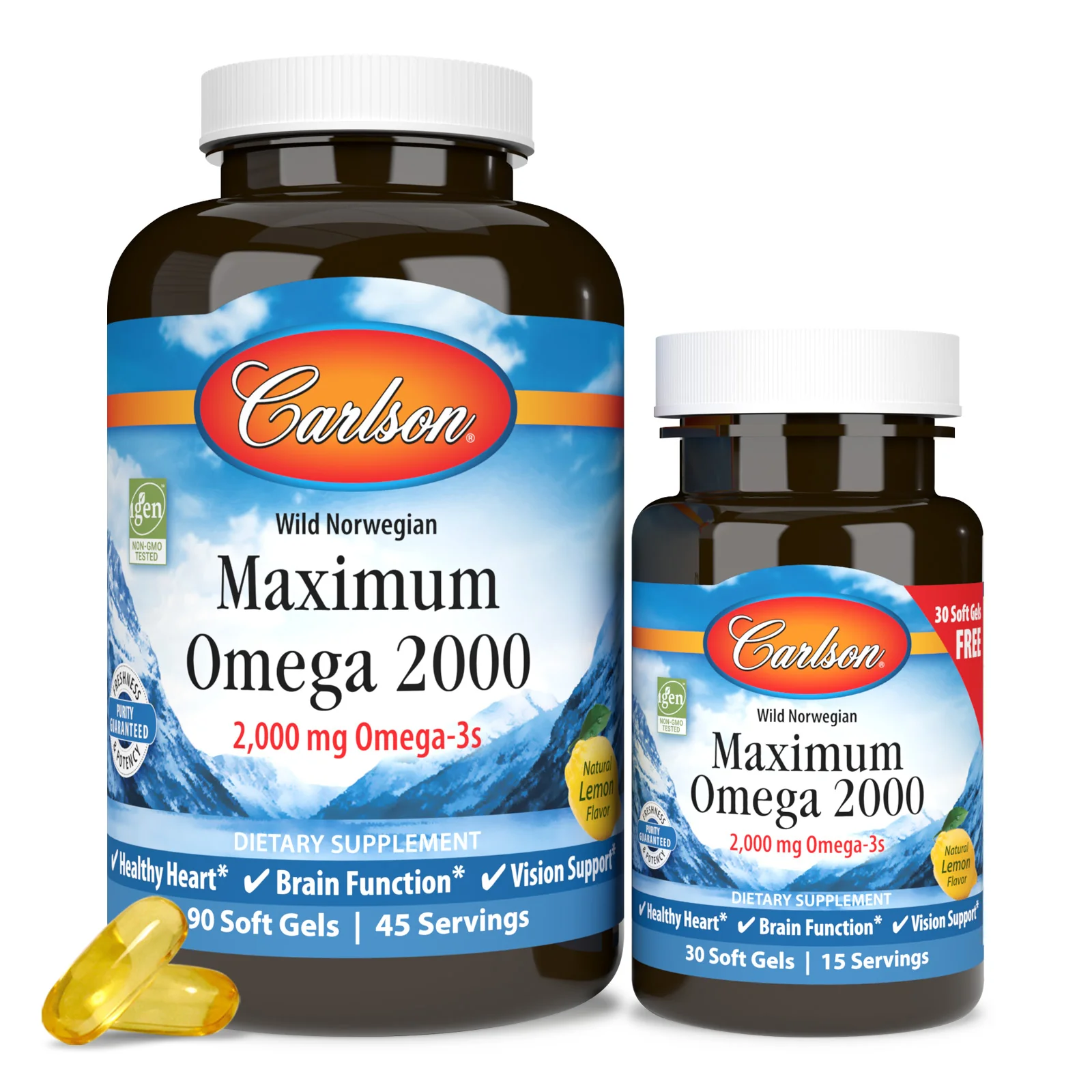 Maximum Omega 2000 - 2,000 mg Omega-3s - Image 5