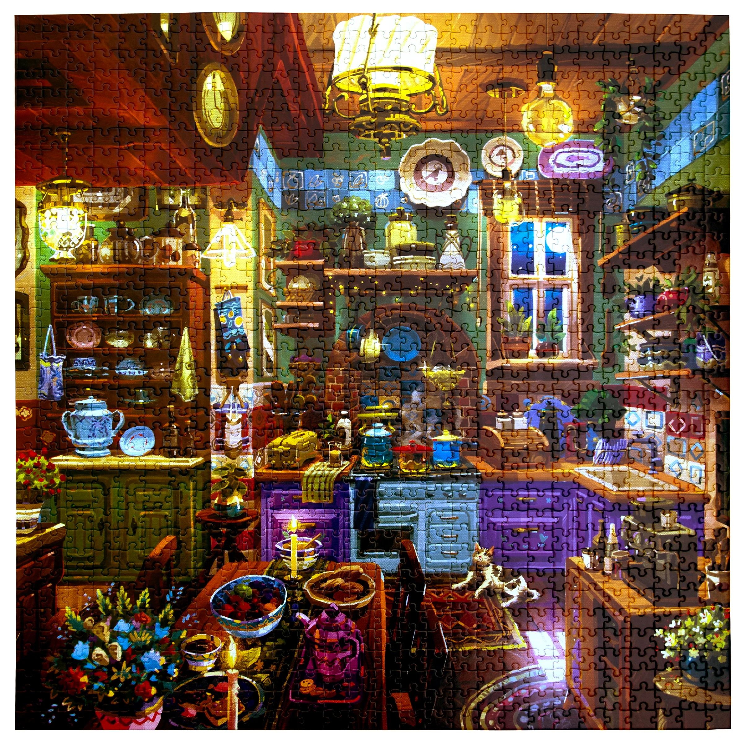 Midnight Kitchen 1000 Piece Puzzle - Image 4