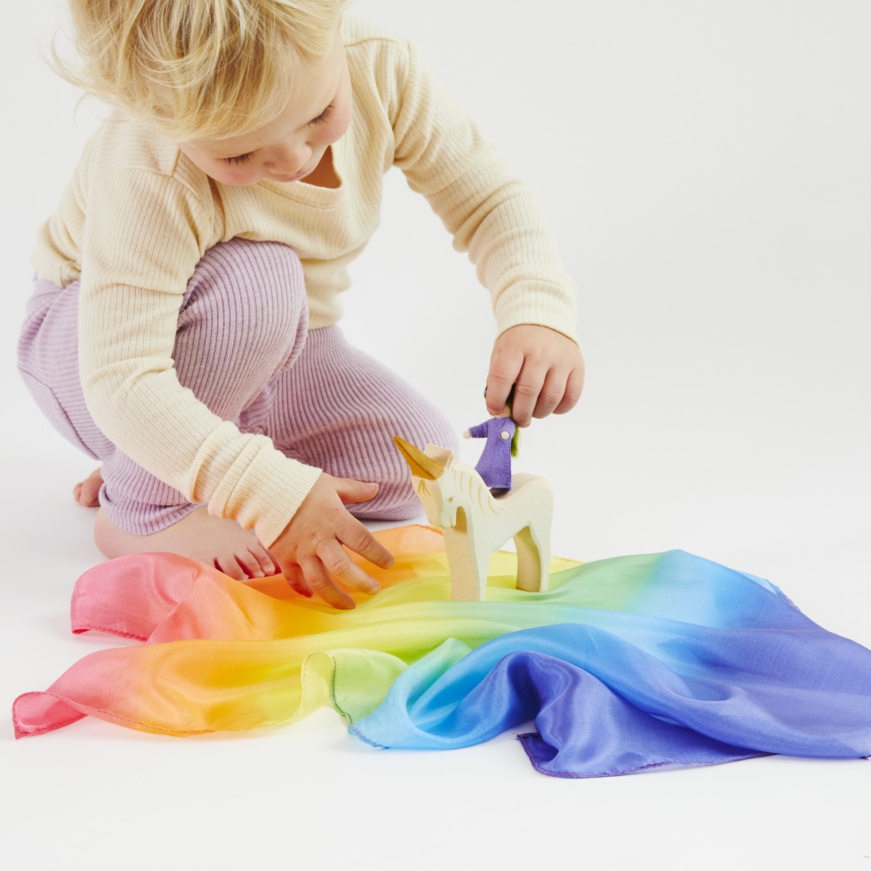 Mini Playsilk for Open-Ended, Imaginative Play - Image 3