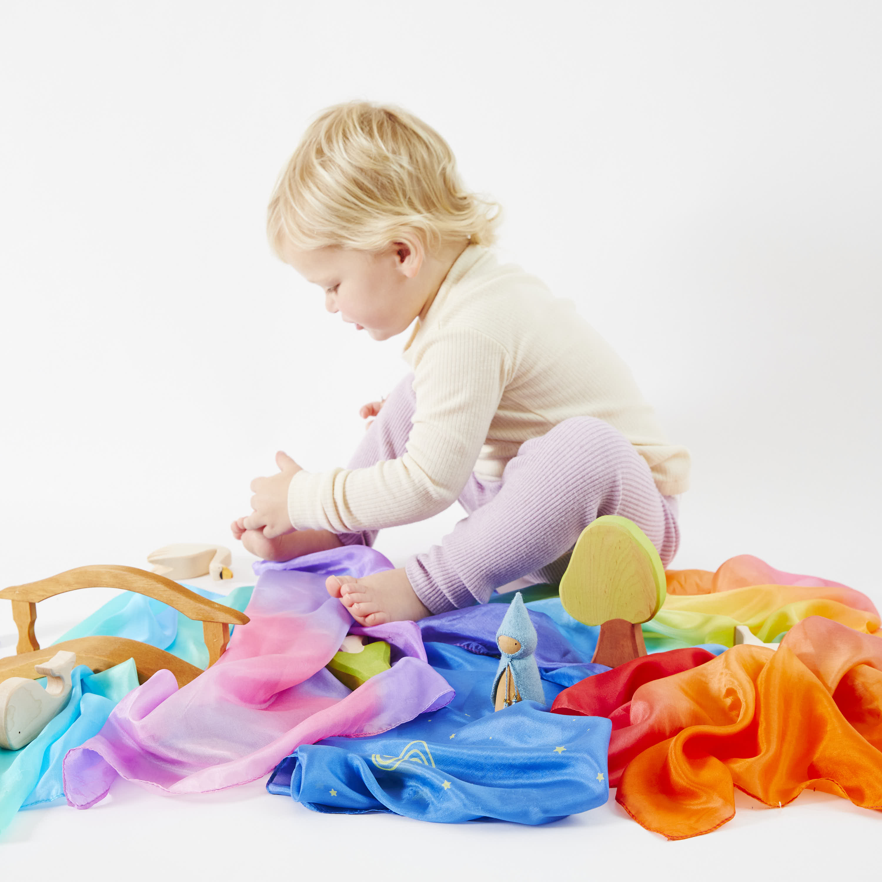 Mini Playsilk for Open-Ended, Imaginative Play - Image 5