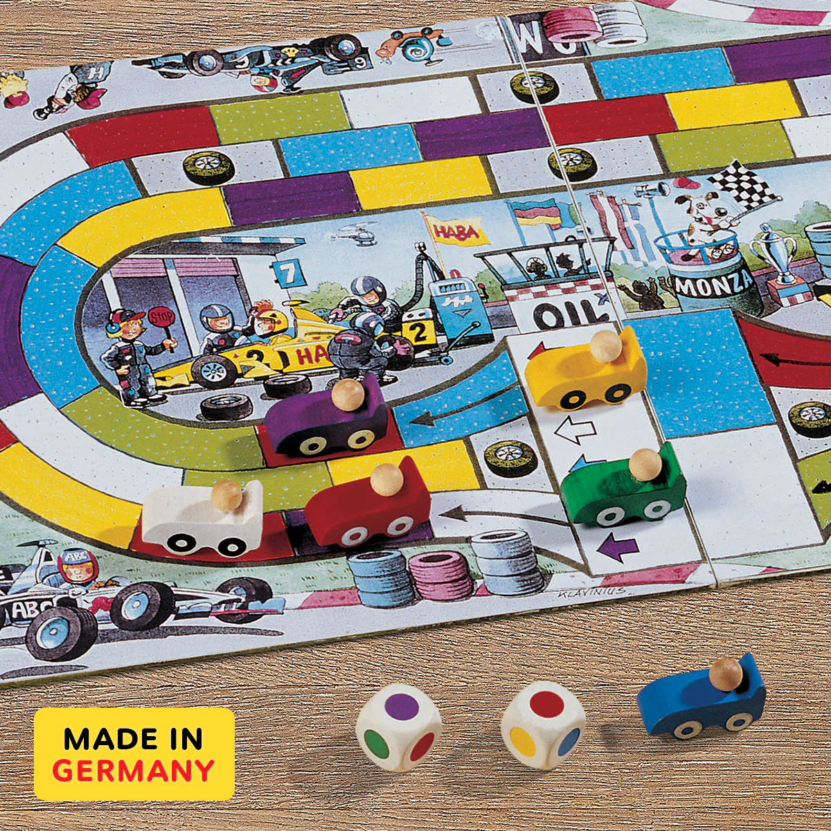Monza Educational Race Car Board Game, 5+ Years - Image 3