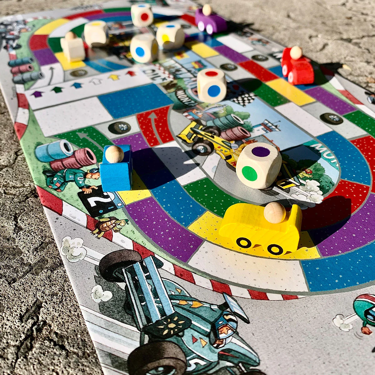 Monza Educational Race Car Board Game, 5+ Years - Image 5
