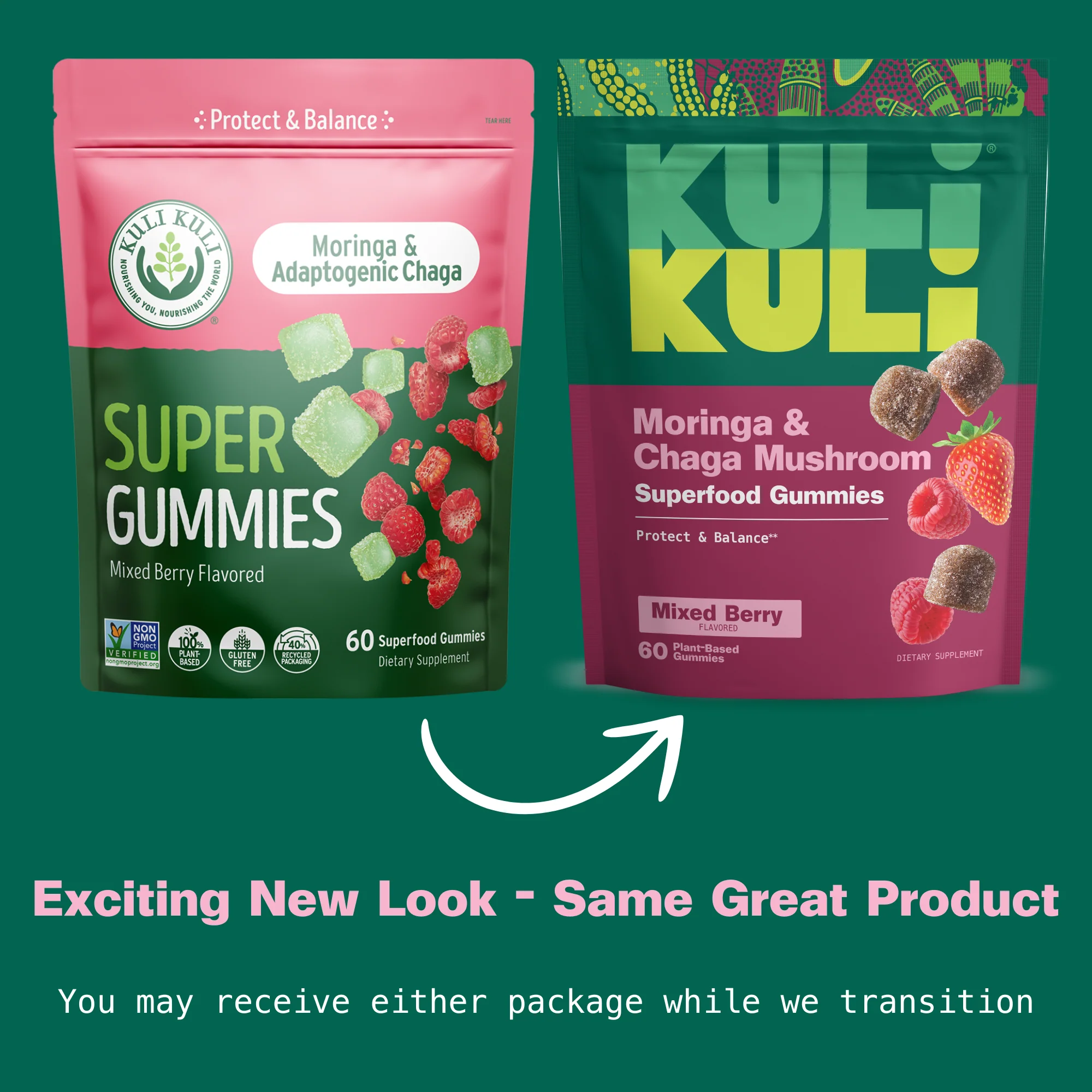 Moringa & Chaga Mushroom SuperGummies - Image 3