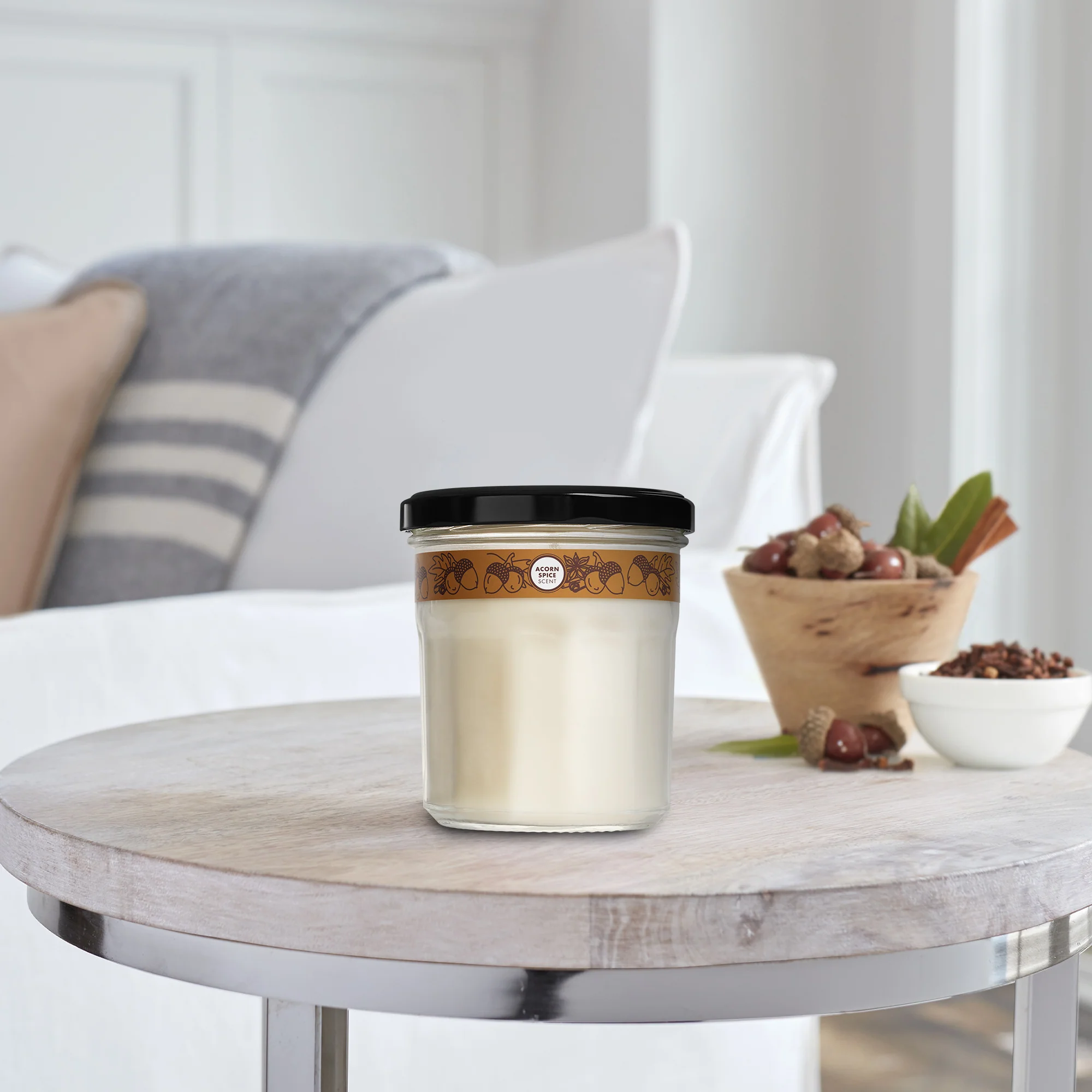 Soy Glass Jar Candle - Image 9