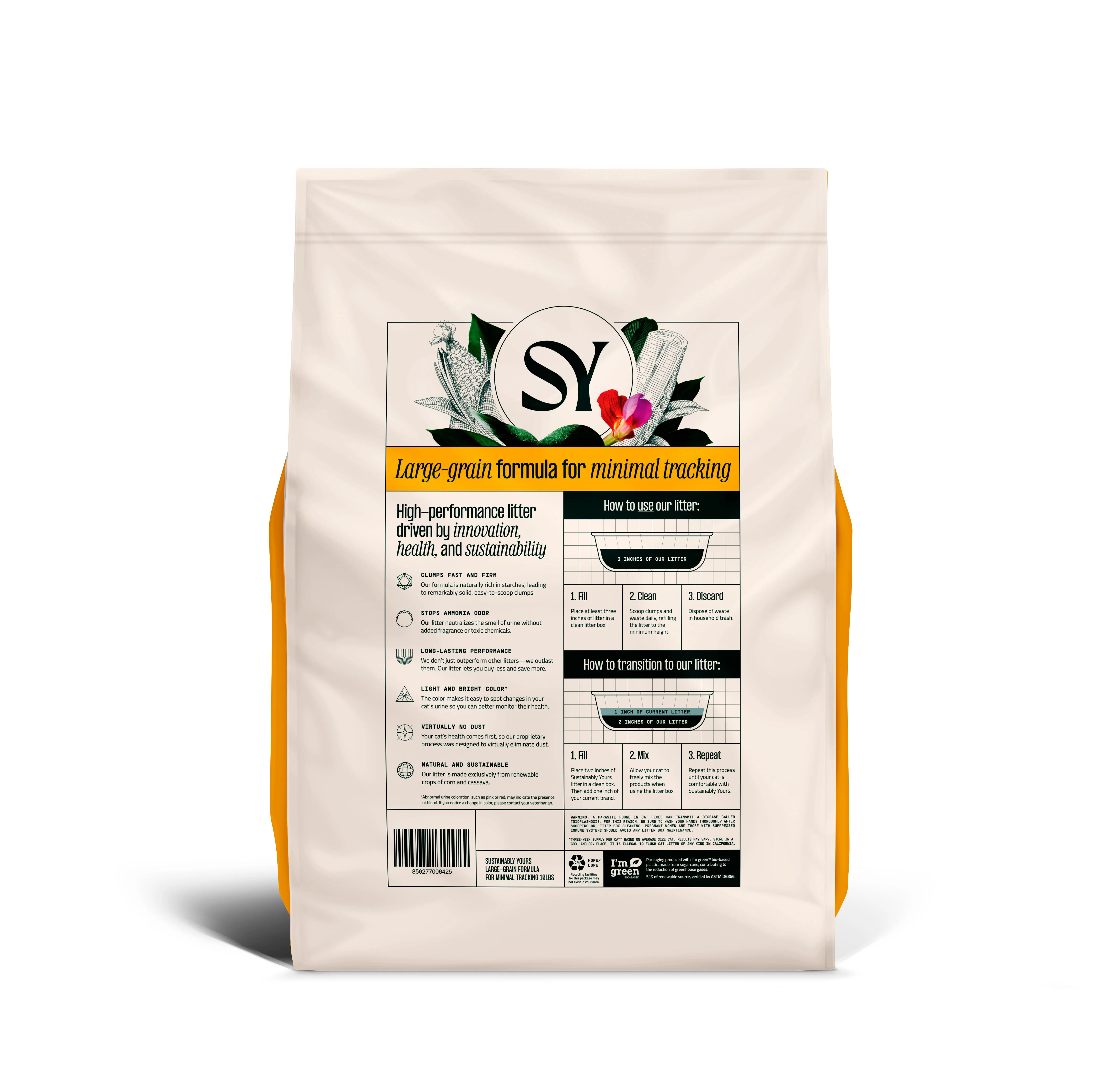 Cat Litter Large-Grain Formula, 13lb - Image 2