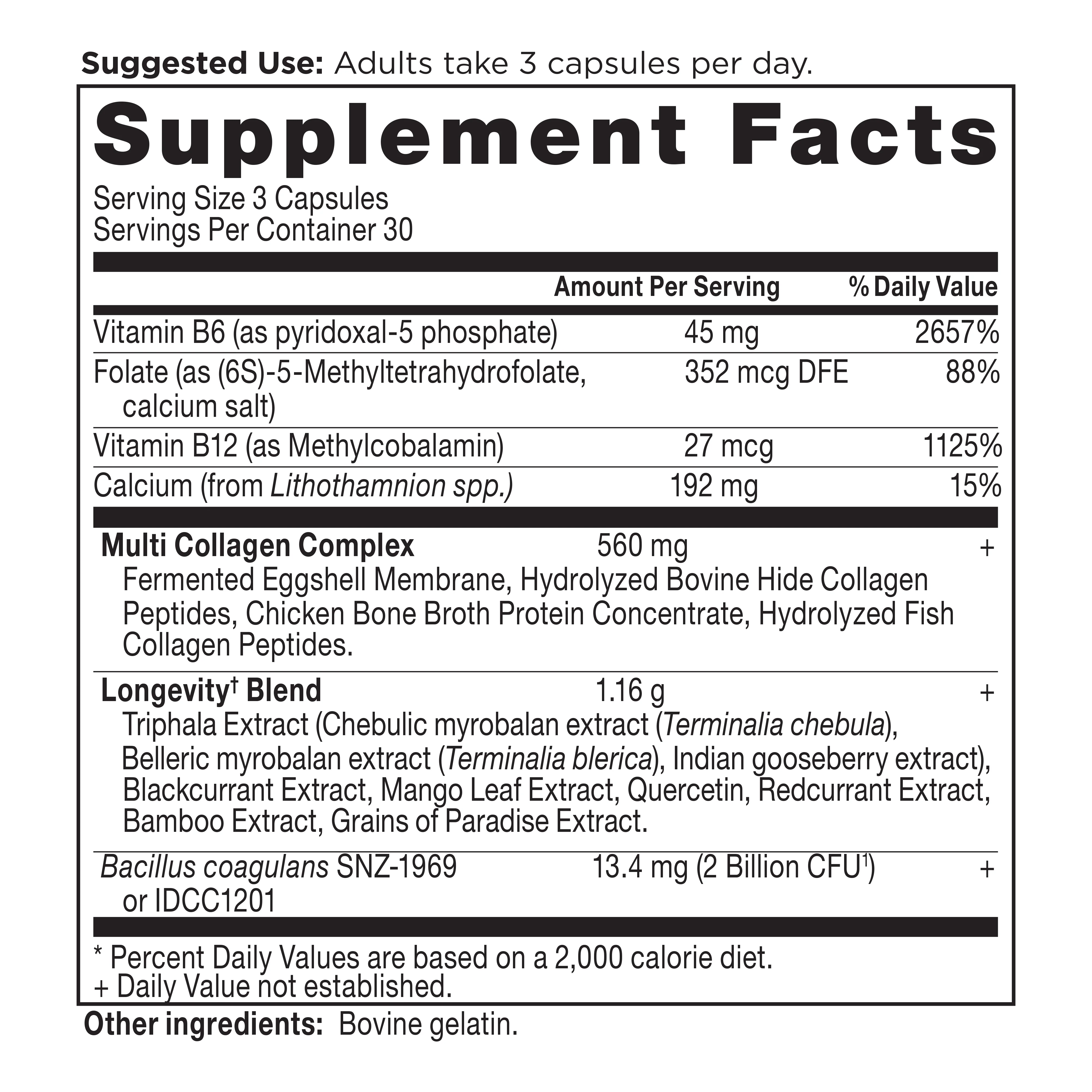 Multi Collagen Advanced - Longevity - Image 2