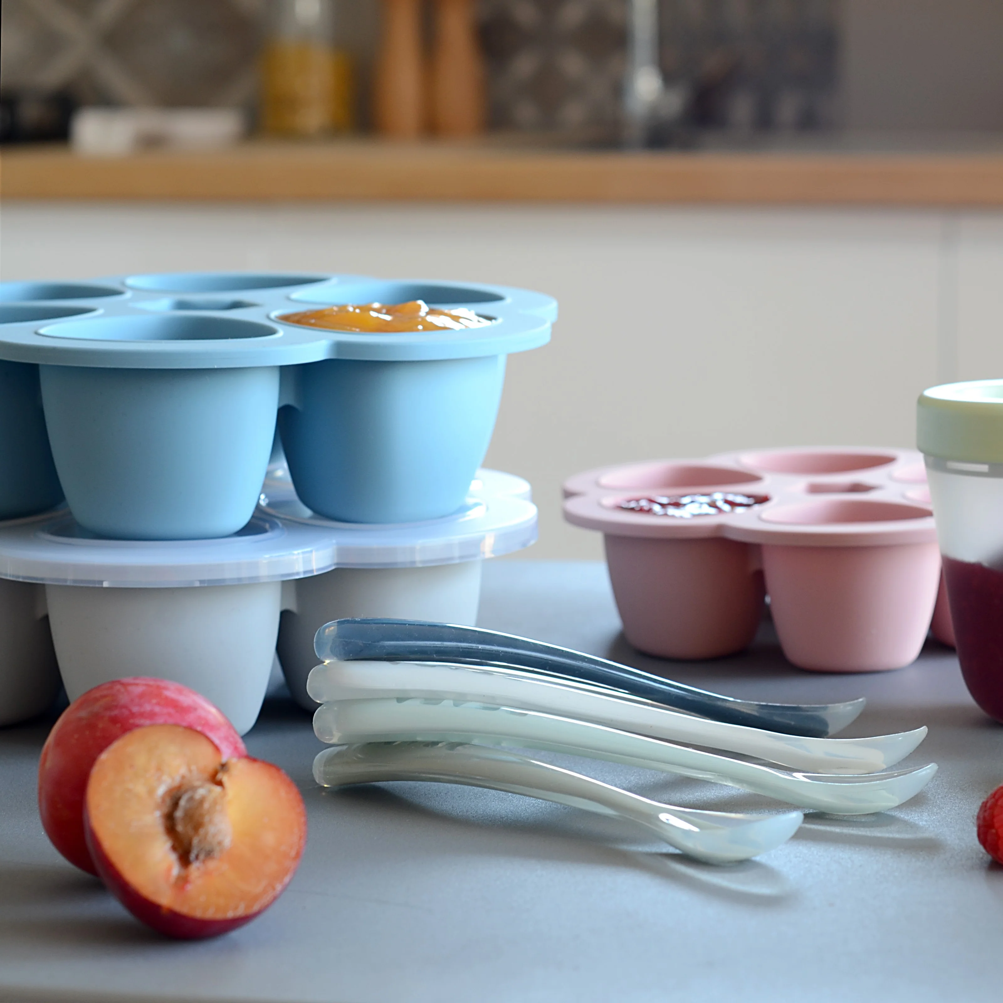 Multiportions™ Silicone Baby Food Freezer Tray - Image 15