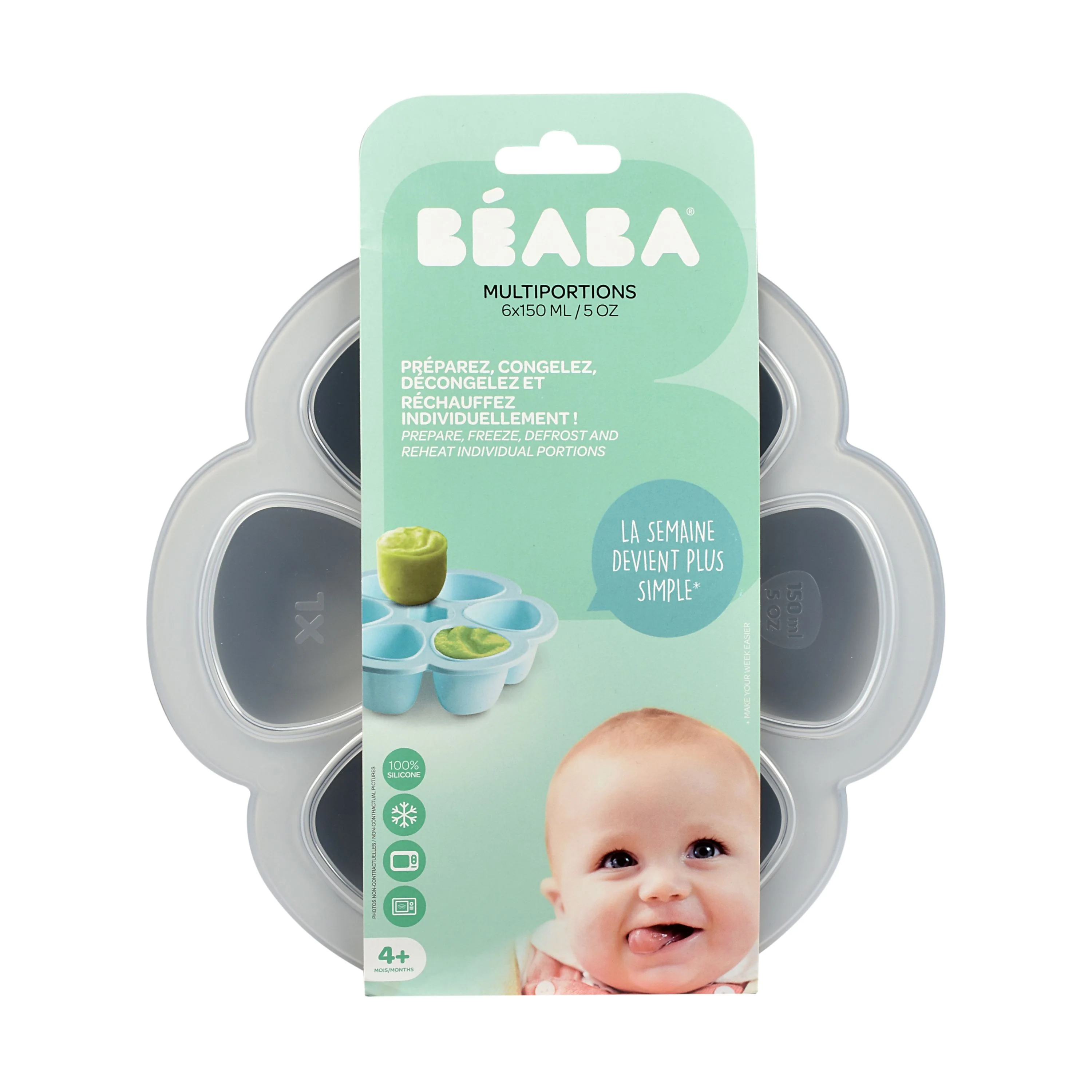 Multiportions™ Silicone Baby Food Freezer Tray - Image 3