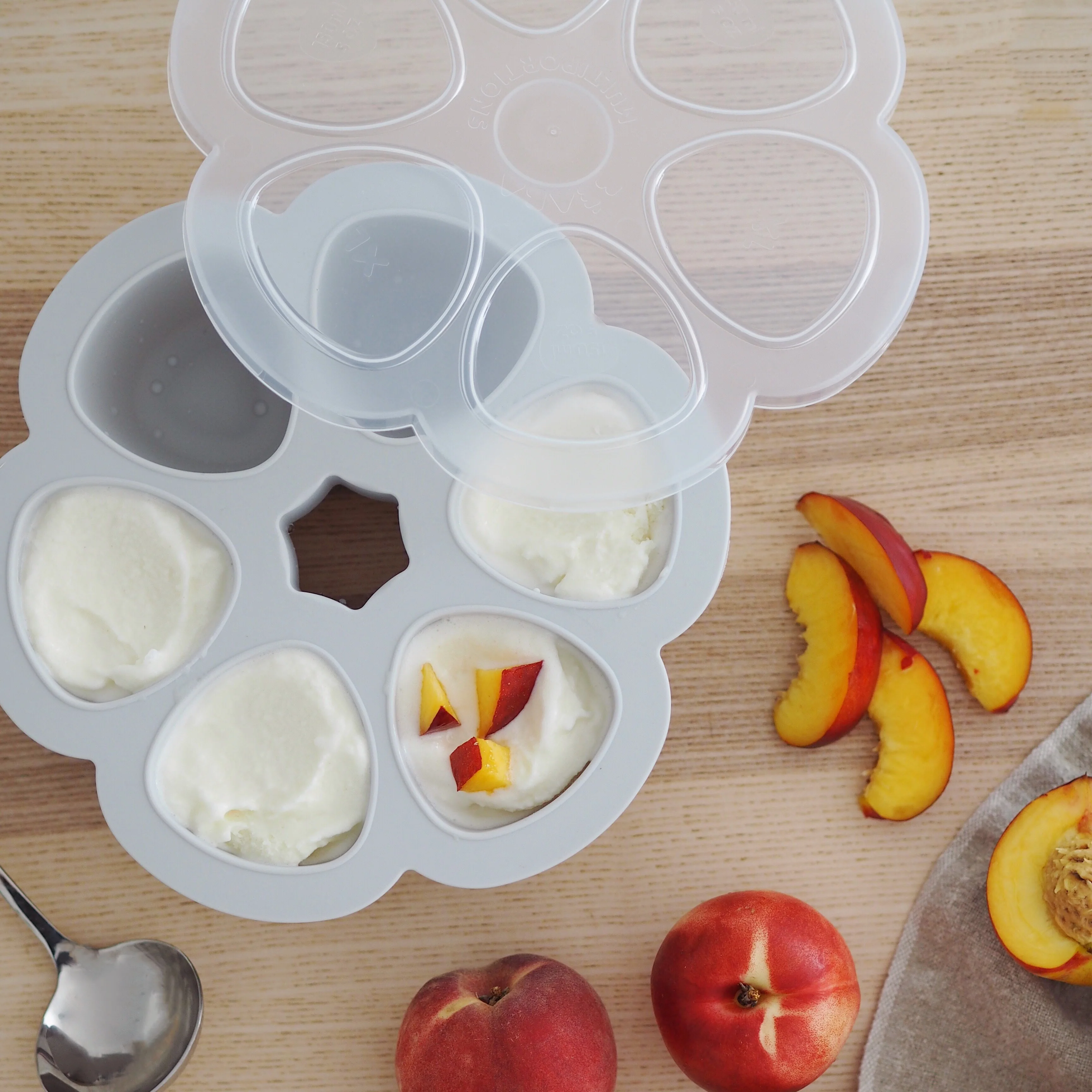 Multiportions™ Silicone Baby Food Freezer Tray - Image 5