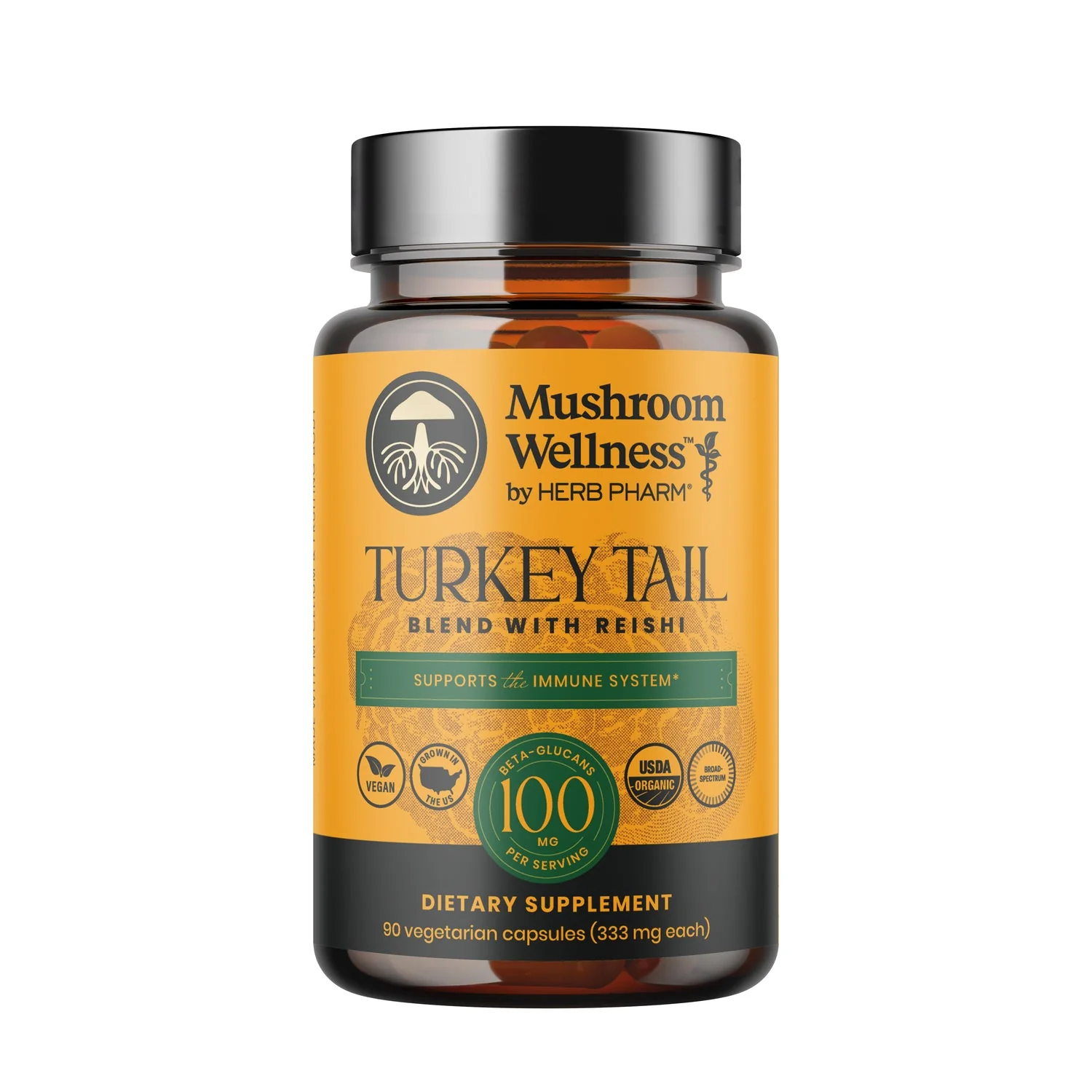 Mushroom Wellness Turkey Tail Blend Capsules