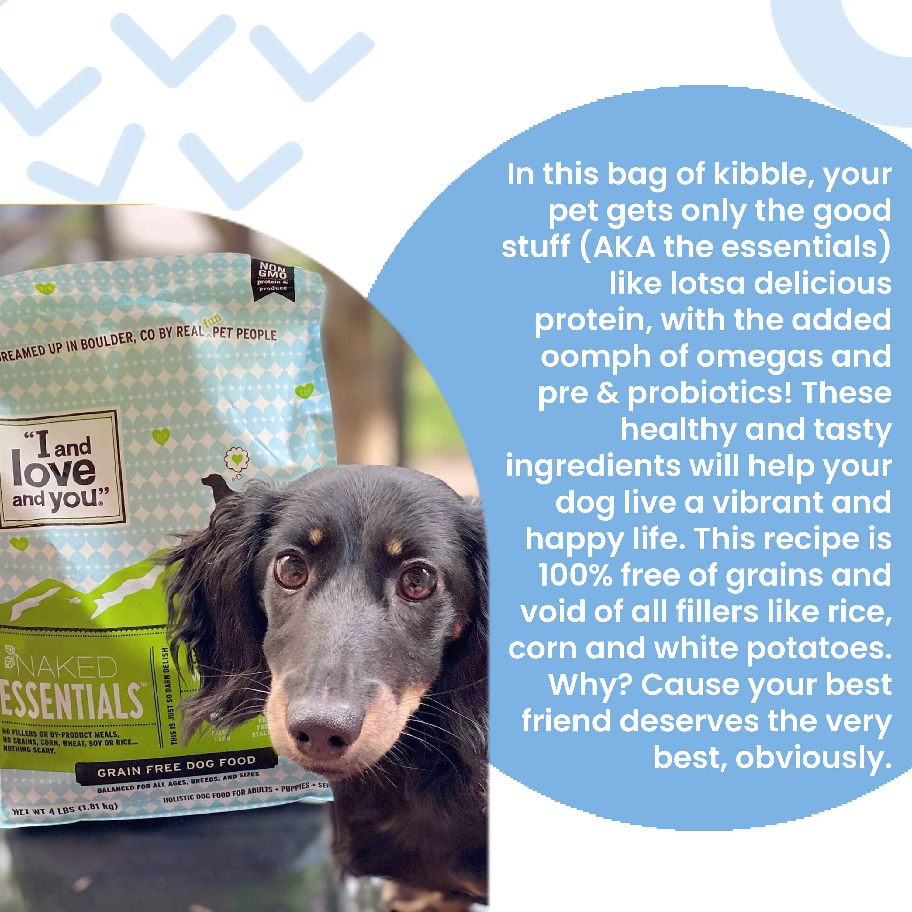 Naked Essentials Grain-Free Chicken and Duck Recipe Dry Dog Food - Image 3