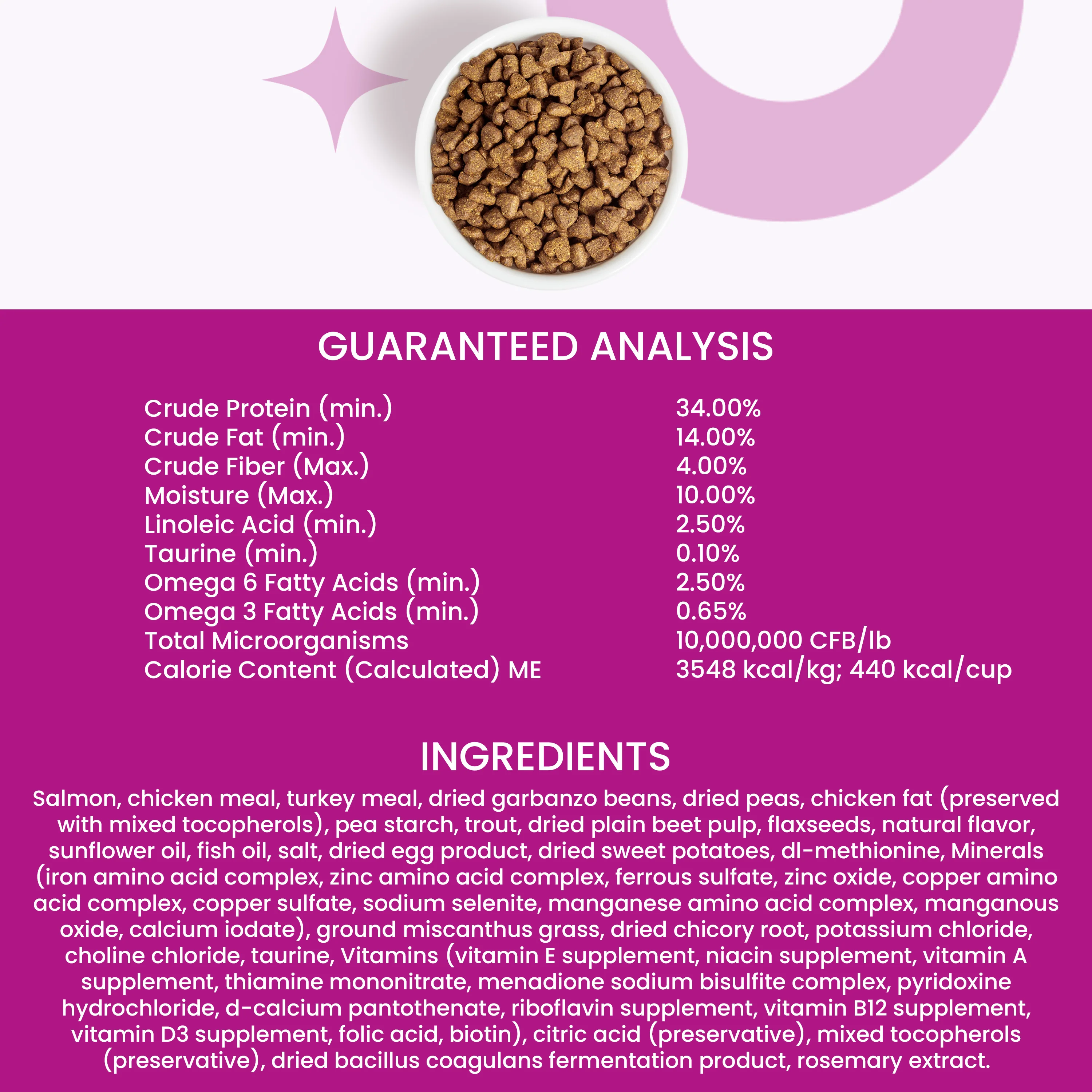 Naked Essentials Salmon & Trout Recipe Grain-Free Dry Cat Food - Image 6