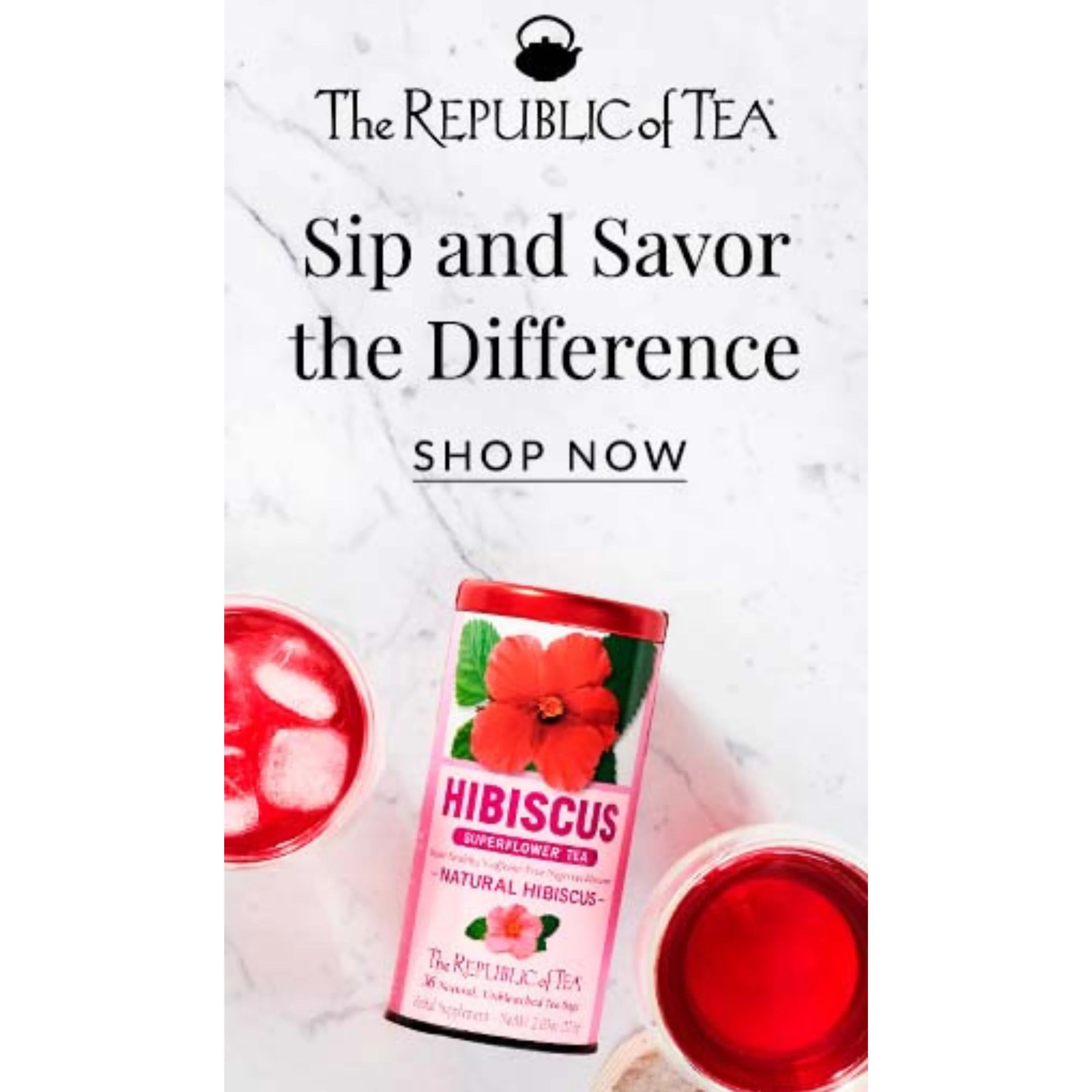 Natural Hibiscus Tea, Caffeine Free - Image 2