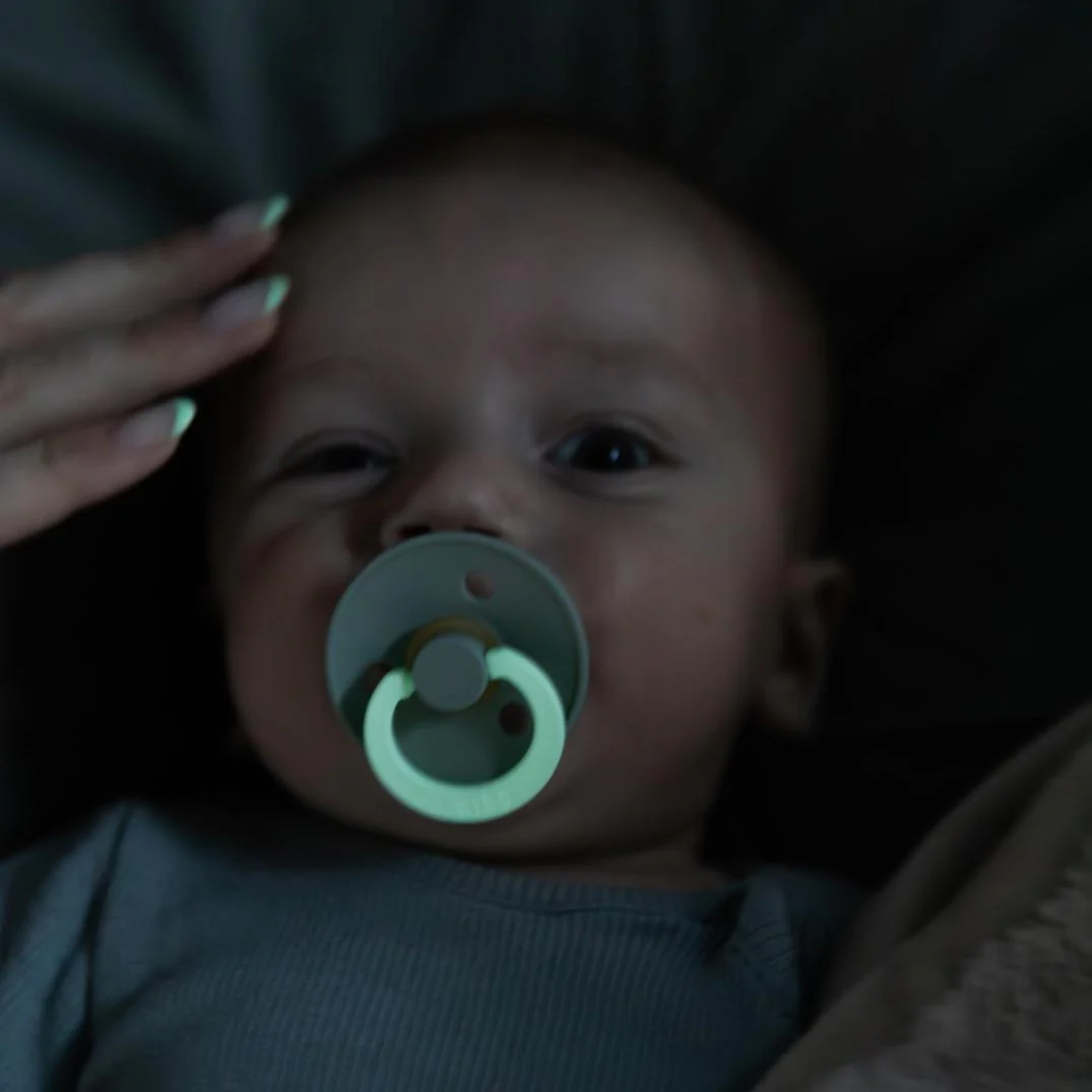 Natural Latex Rubber Glow in the Dark Pacifier, Size 2 (6-18 Months) - Image 3