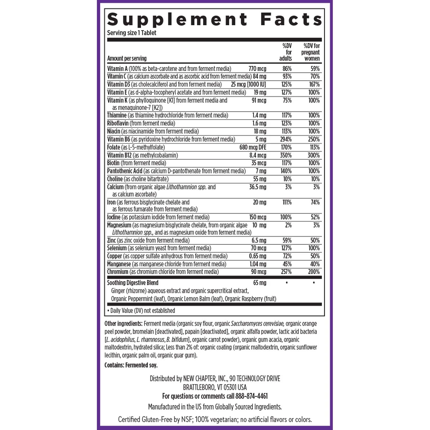One Daily Prenatal Multivitamin 35+ for Healthy Baby & Mom - Image 12