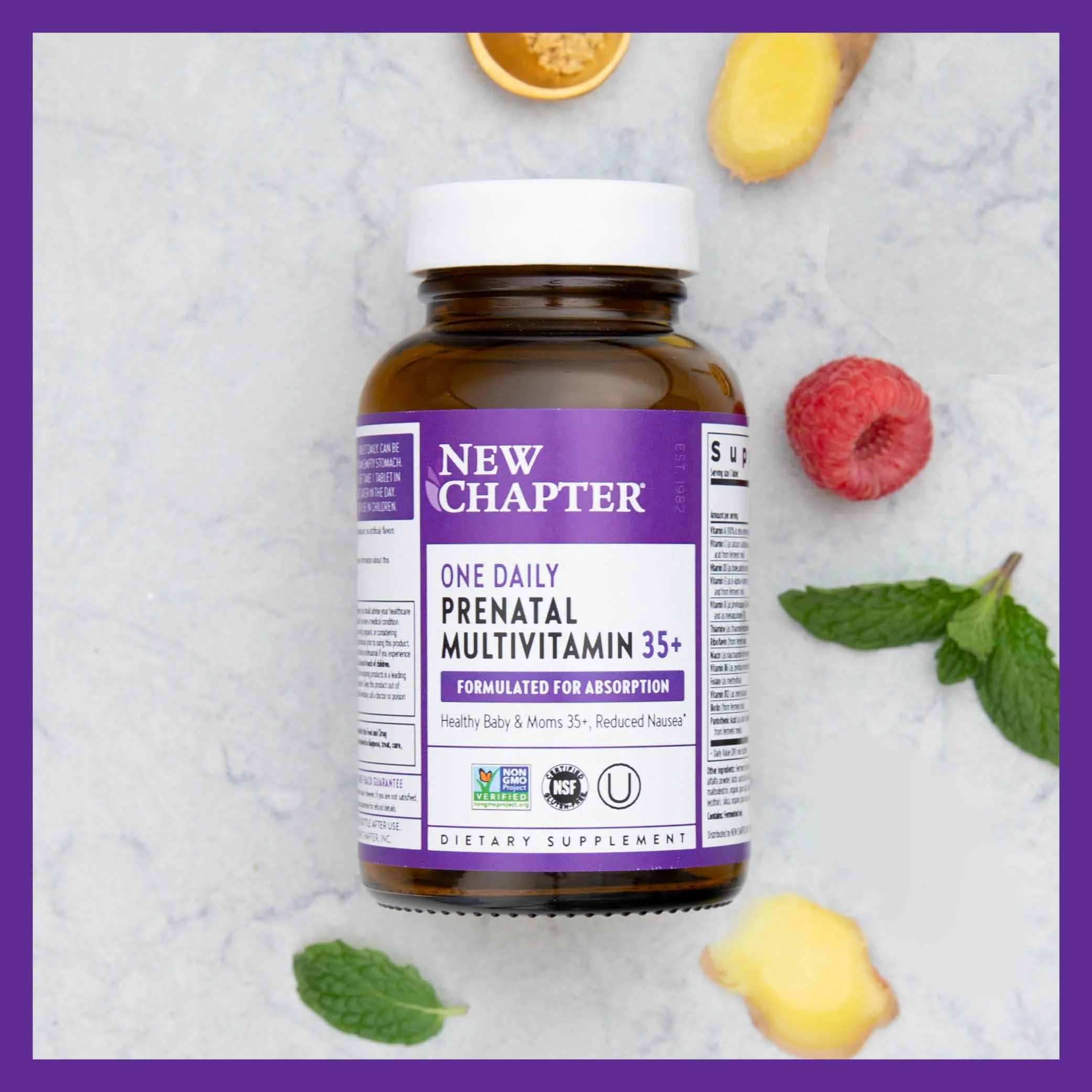 One Daily Prenatal Multivitamin 35+ for Healthy Baby & Mom - Image 2