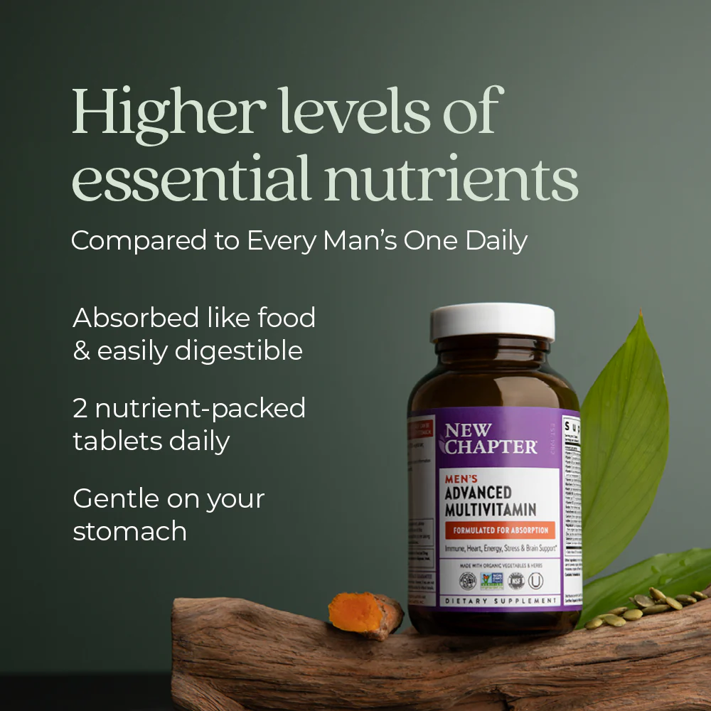 Men's Advanced Multivitamin for Stress, Brain, Immune, Heart & Energy Support - Image 10