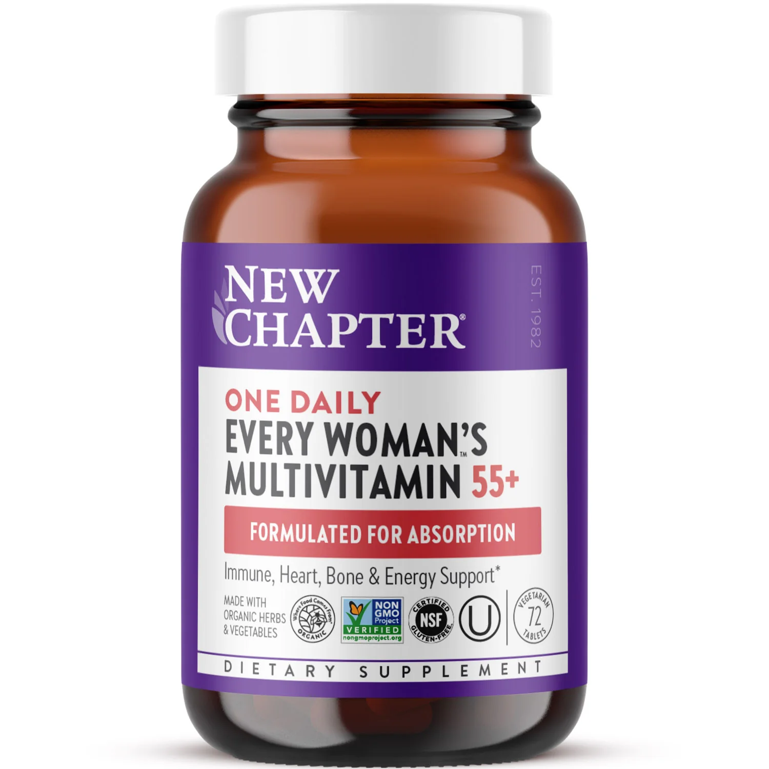 Every Womanâ˘'s One Daily 55+ Multivitamin, for Cellular Energy, Heart & Immune Support - Image 10