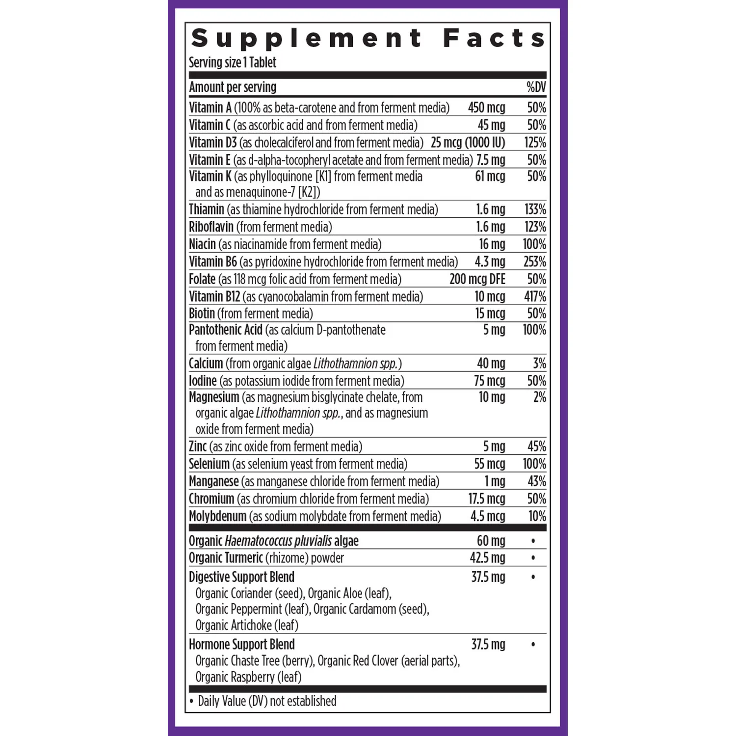 Every Womanâ˘'s One Daily 55+ Multivitamin, for Cellular Energy, Heart & Immune Support - Image 11