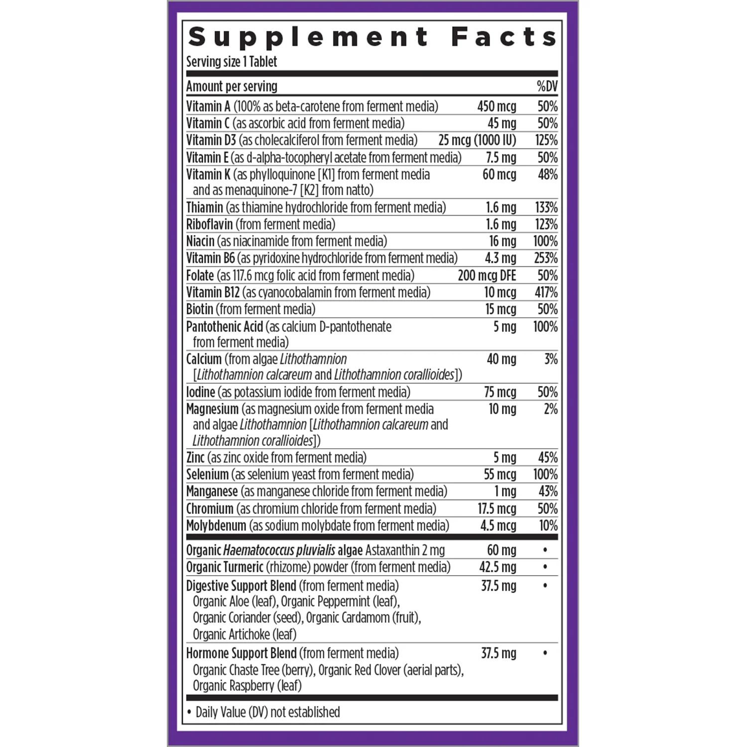 Every Womanâ˘'s One Daily 55+ Multivitamin, for Cellular Energy, Heart & Immune Support - Image 5