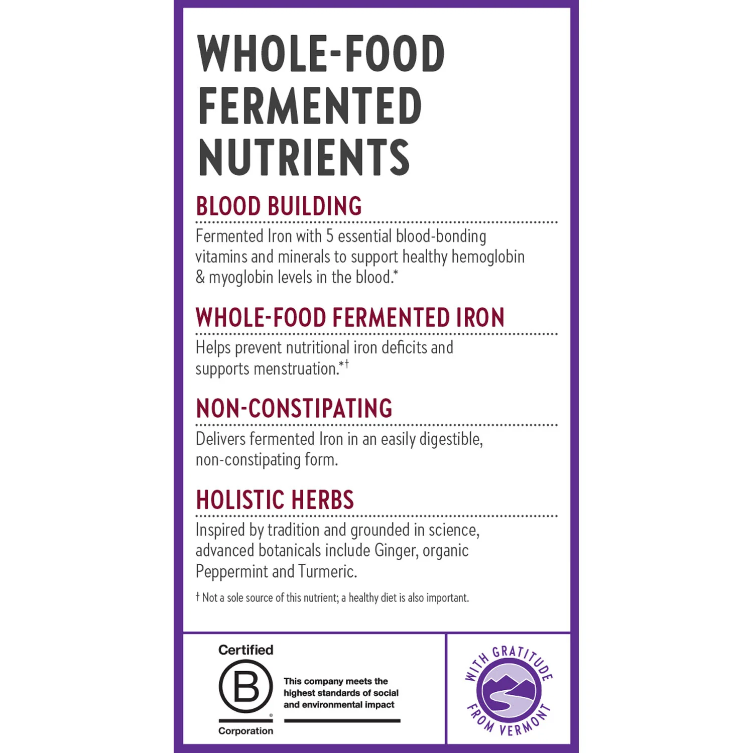 Fermented Iron Complex, for Blood Health - Image 6