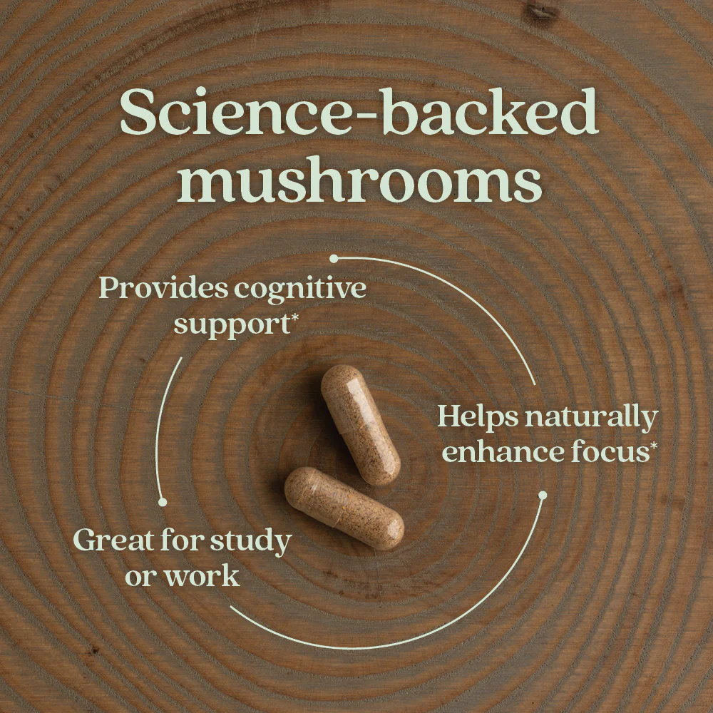 Mind Forceâ„¢, Lion's Mane Mushroom Blend for Mental Clarity - Image 9