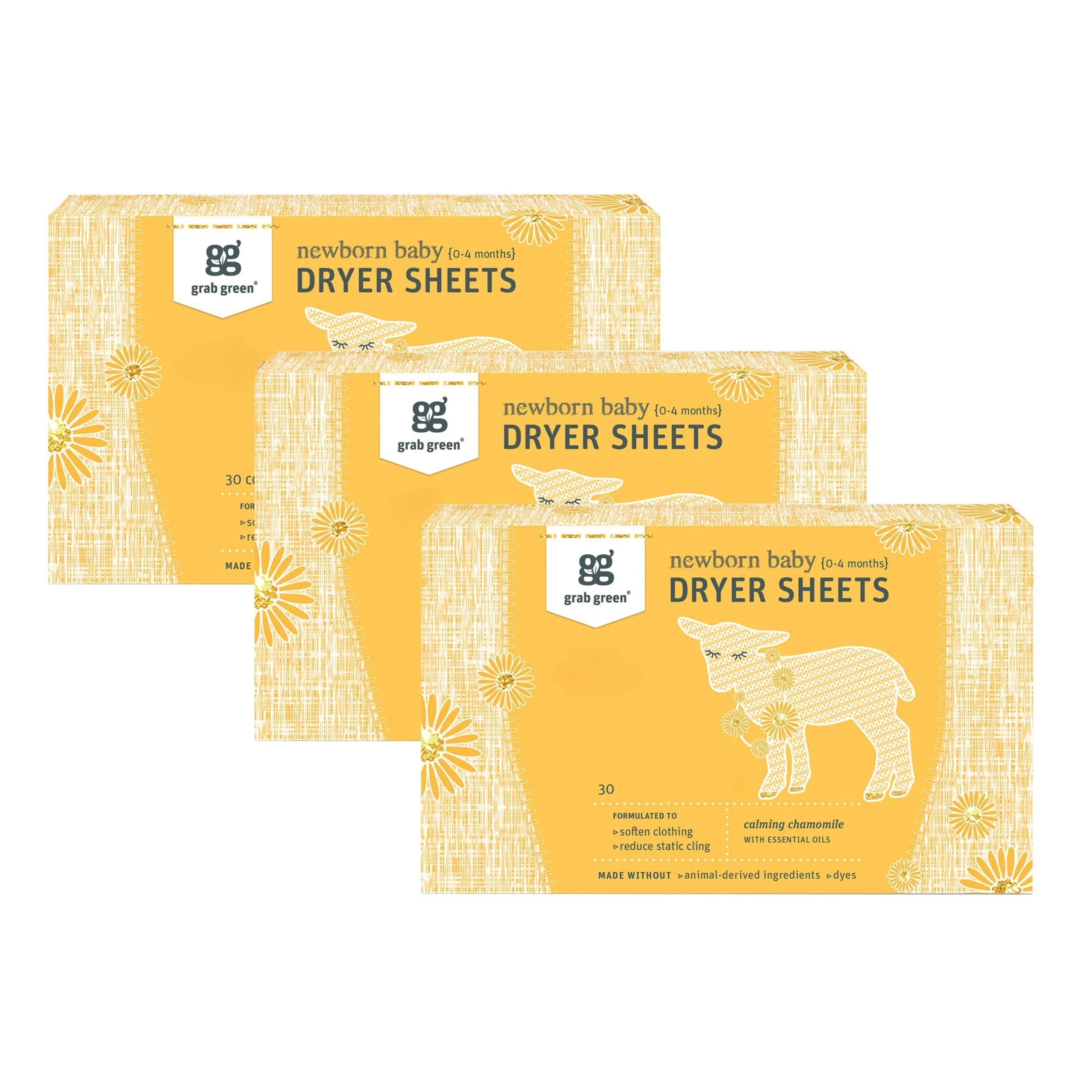 Newborn Baby Dryer Sheets - Chamomile - Image 7