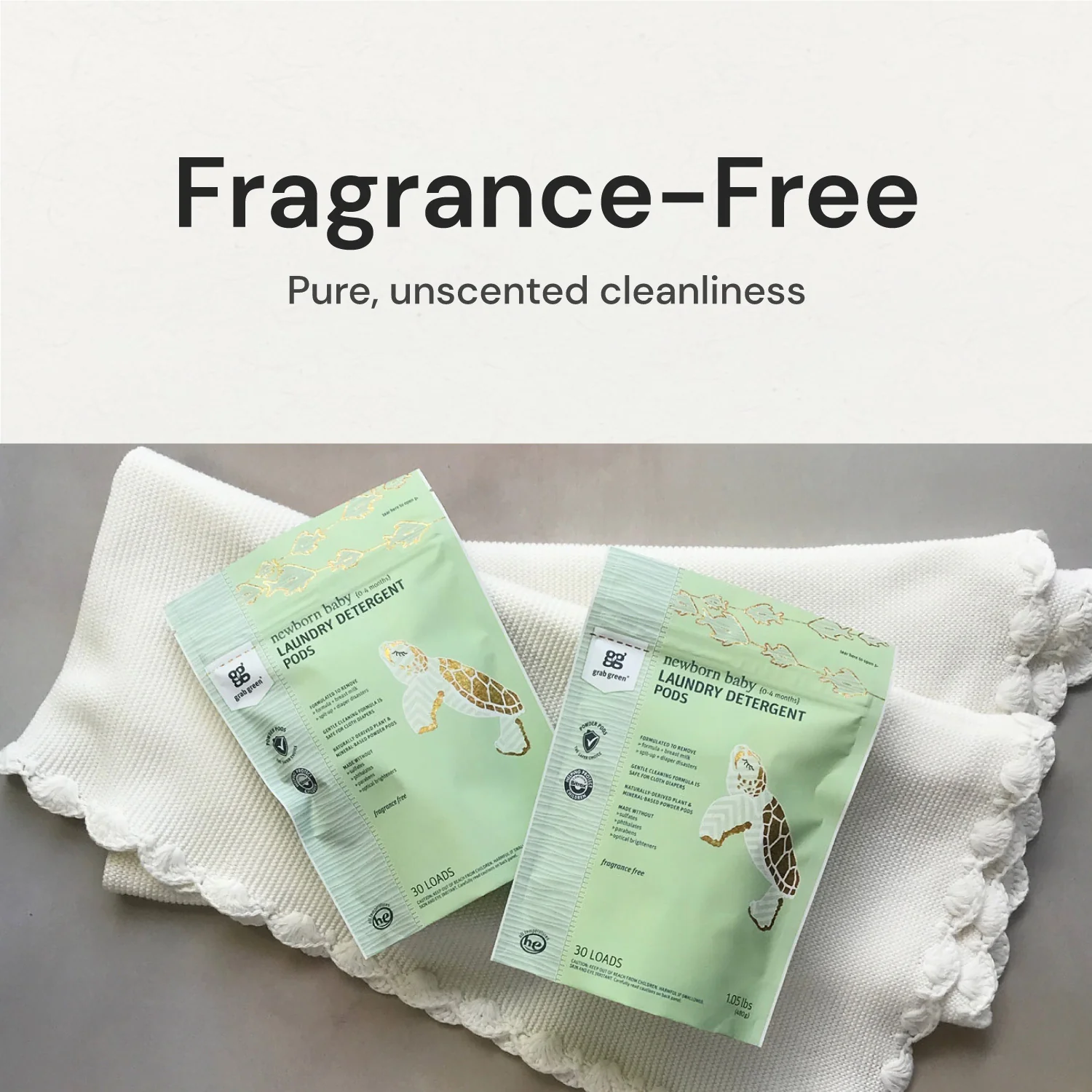 Newborn Laundry Detergent Pods - Fragrance Free - Image 9