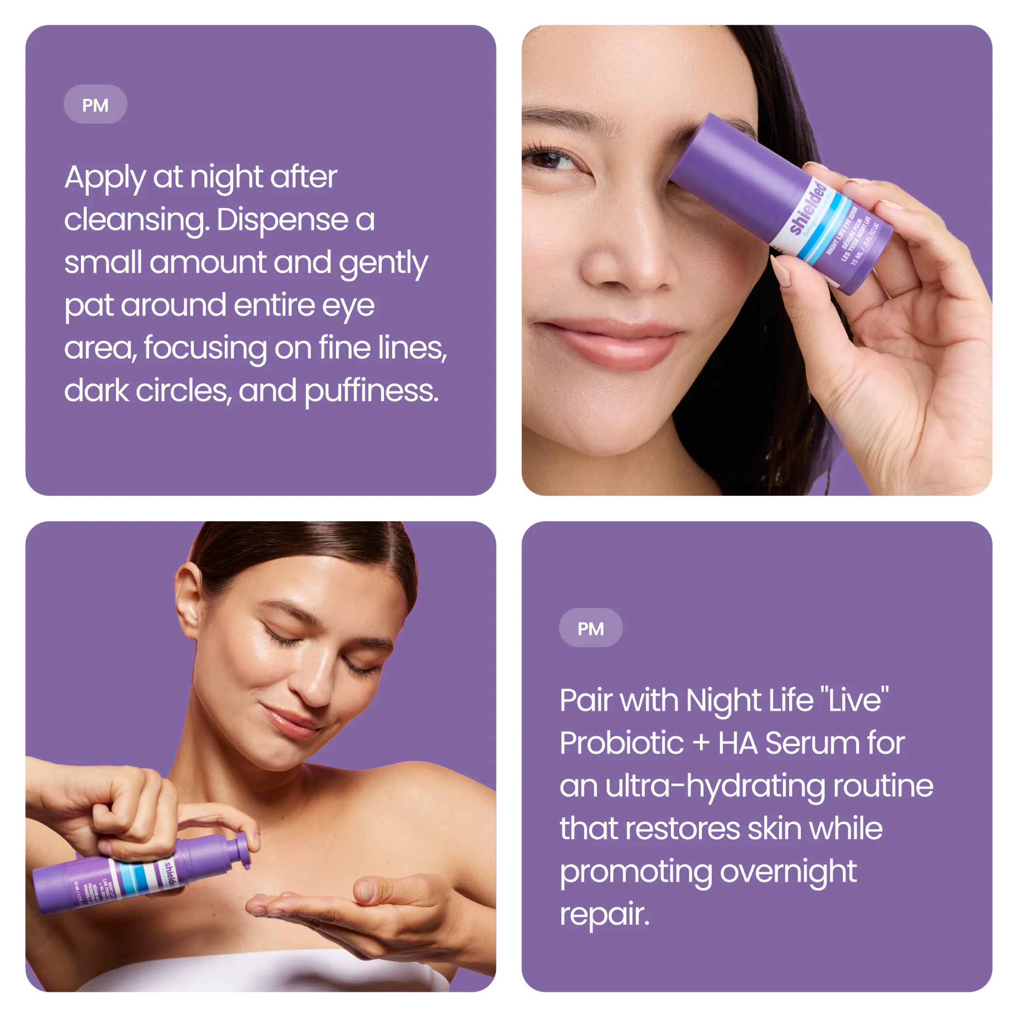 Night Life "Live" Probiotic Eye Serum - Image 6
