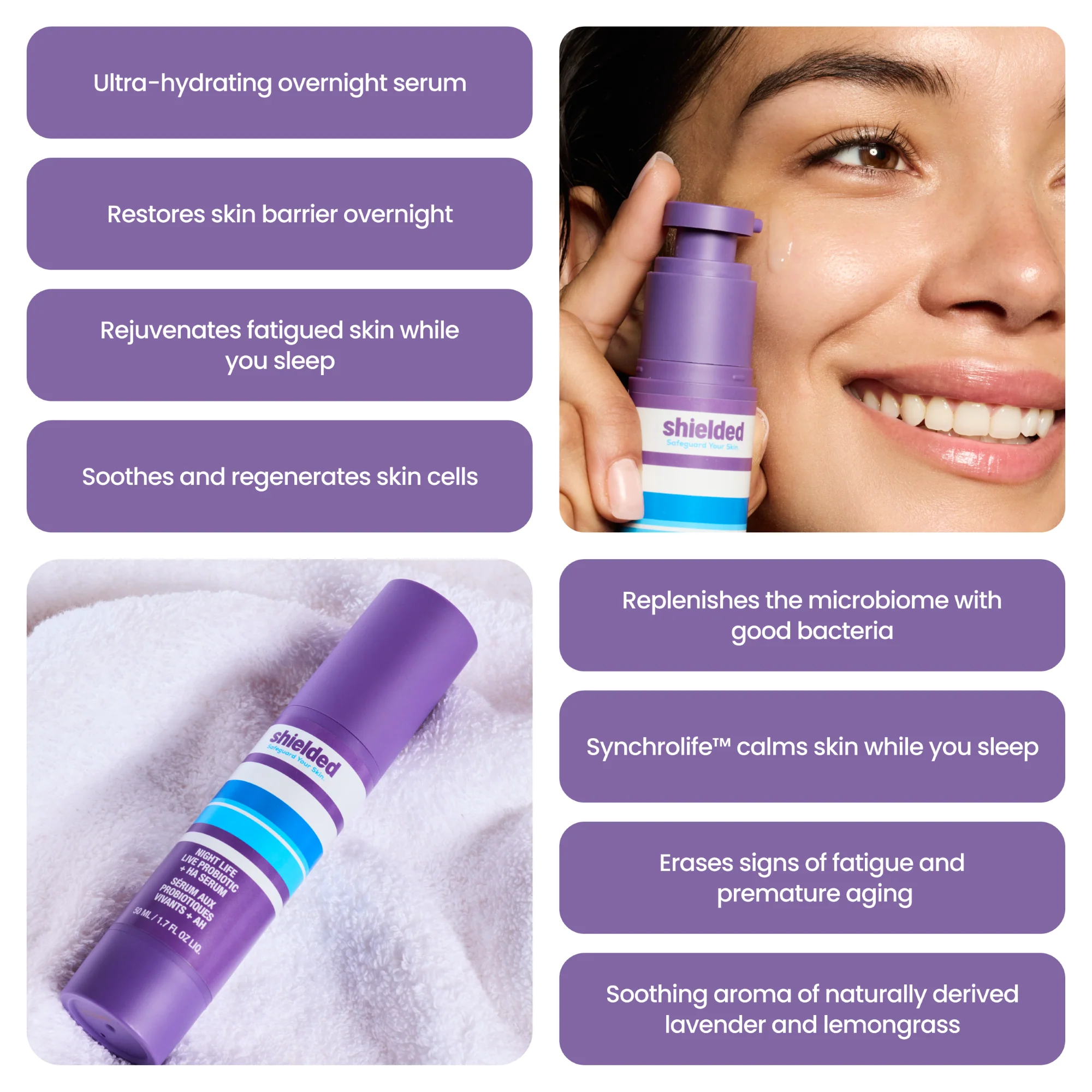 Night Life "Live" Probiotic + HA Serum - Image 3
